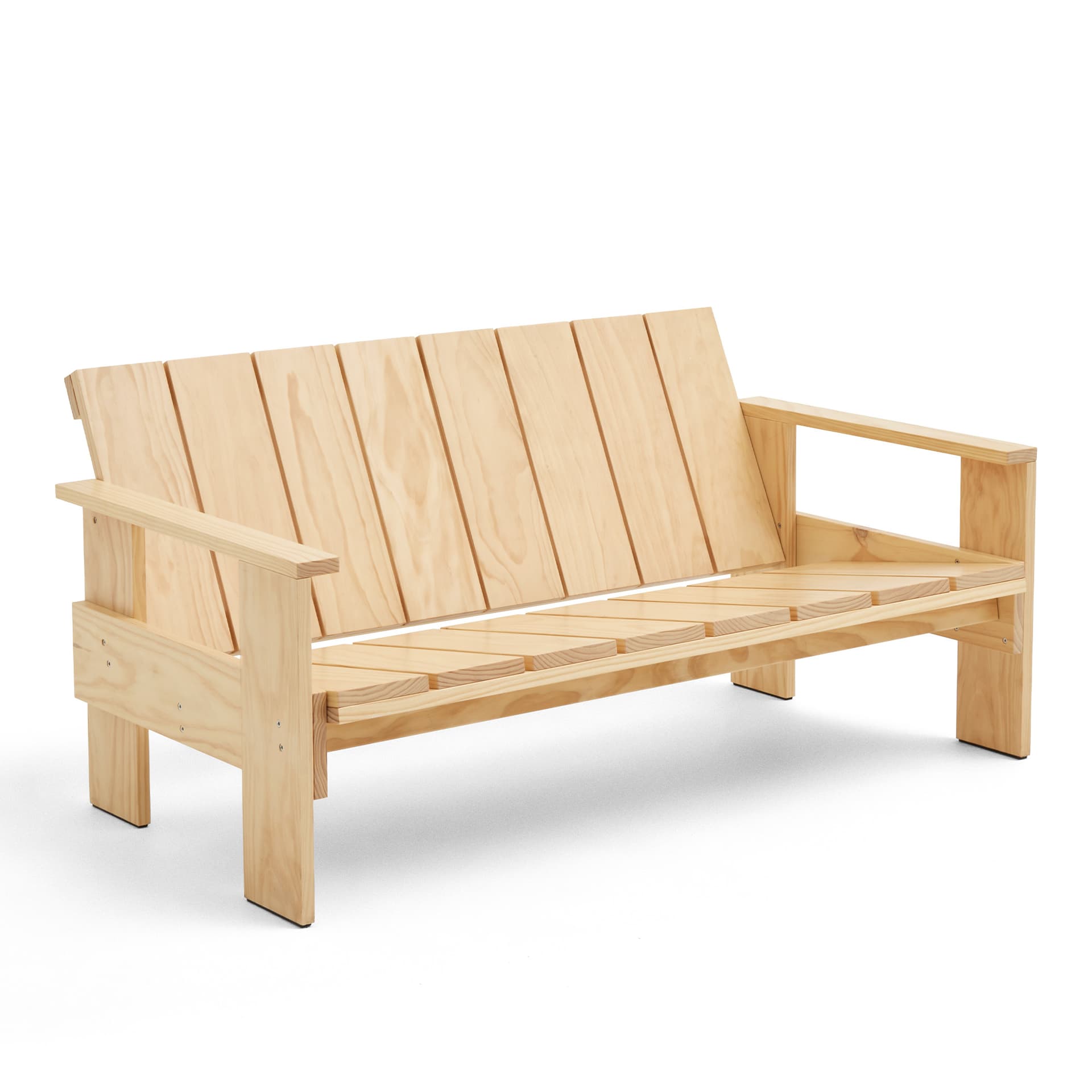 HAY - Crate Lounge Sofa - Water-Based Lacquered - Utendørs sofaer - Gerrit Rietveld - Tre