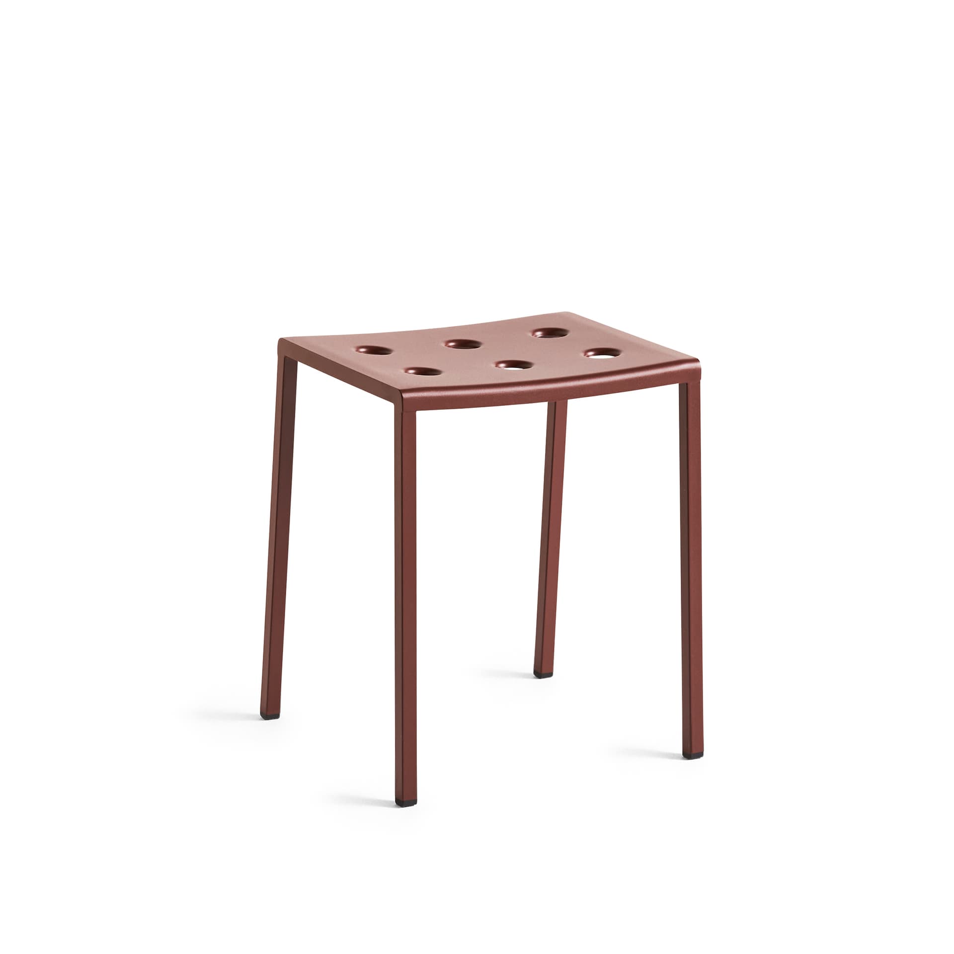HAY - Balcony Stool / Iron Red - Utendørs krakker & puffer - Ronan & Erwan Bouroullec - Rød