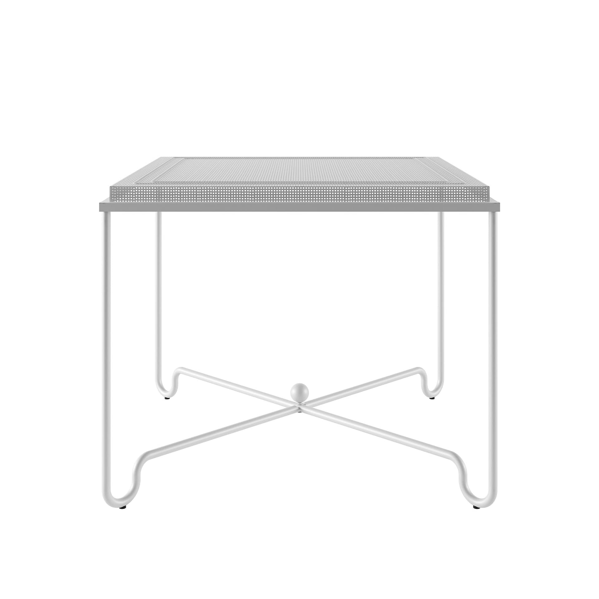 GUBI Tropique bord 90 x 90 x 75 cm Classic white semi matt