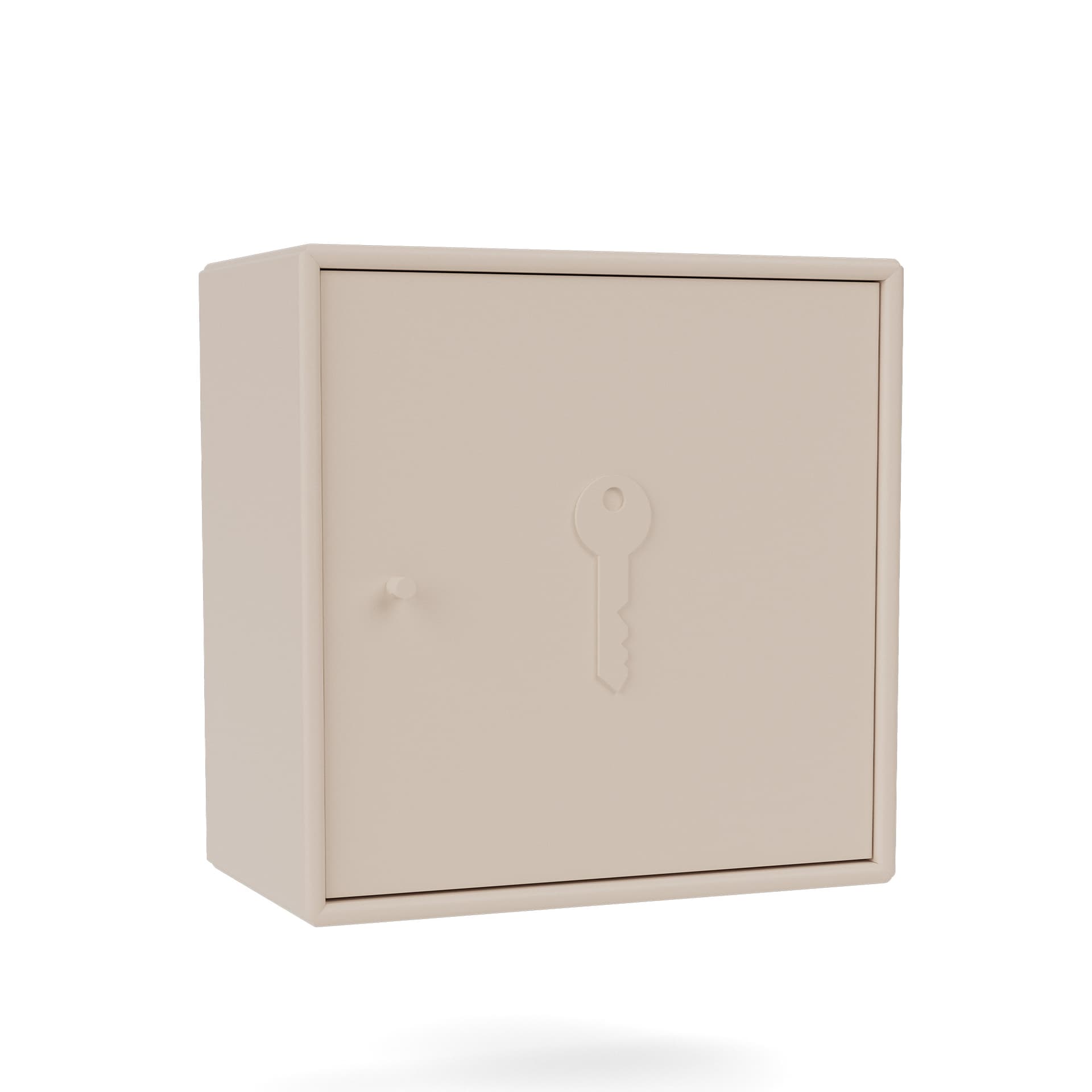 Montana - Unlock Key Cabinet 168-Clay 04 Suspension Rails - Kurver & esker - Peter J. Lassen - Beige - Tre