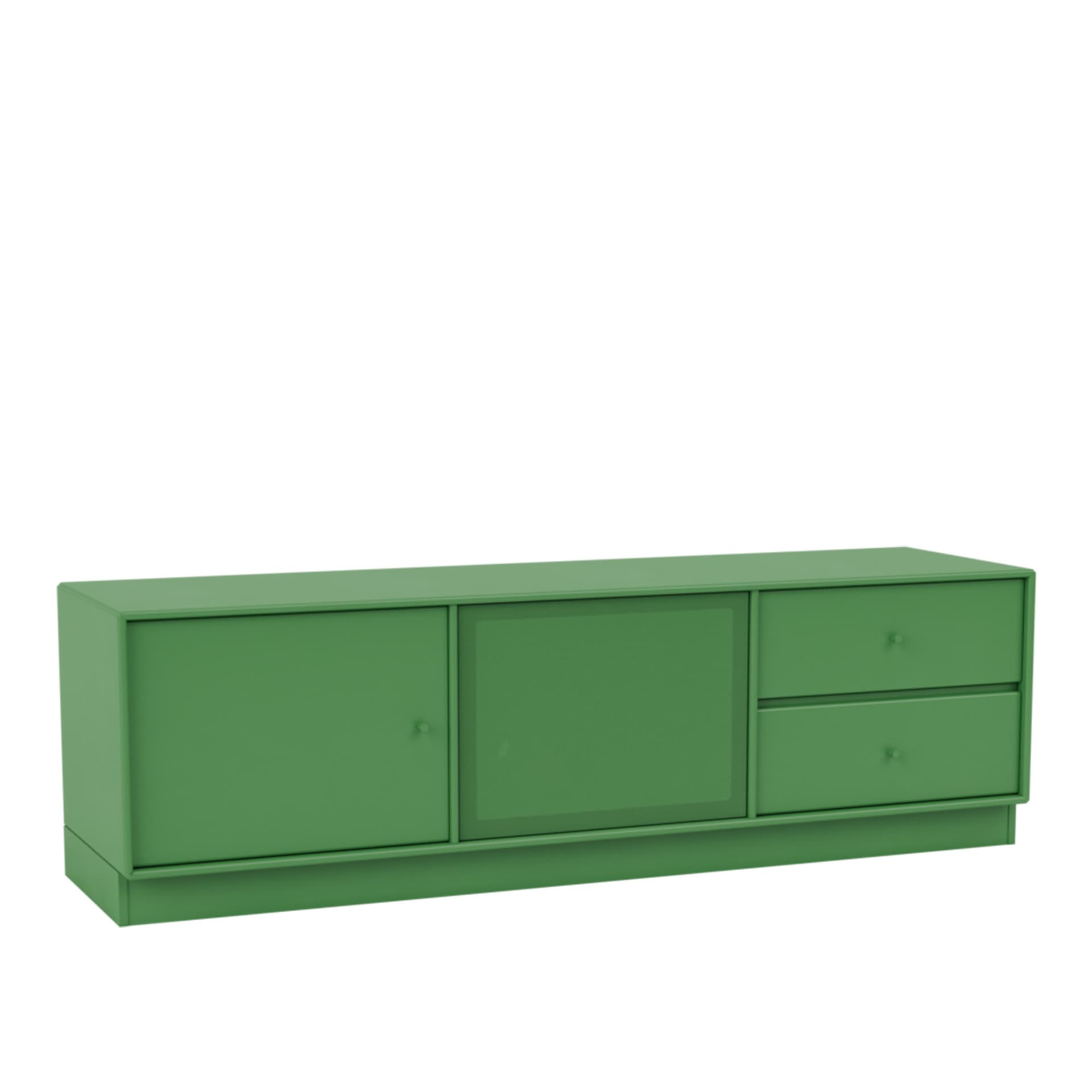 Montana - Octave Vi TV Bench 152-Parsley 07 Plinth 7 cm - TV-benker - Peter J. Lassen - Grønn - Tre