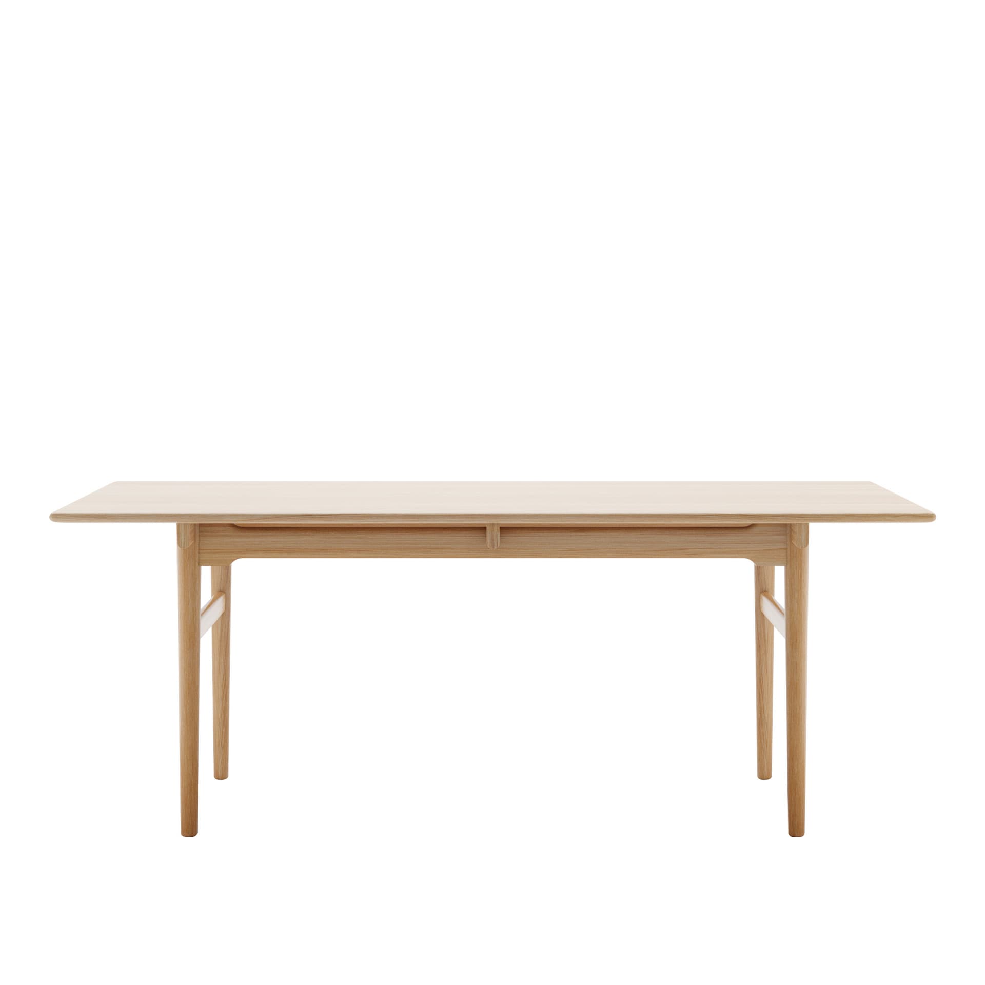 Carl Hansen - CH327, Clear lacquered oak, Length 190 cm - Spisebord - Hans J. Wegner - Tre farget