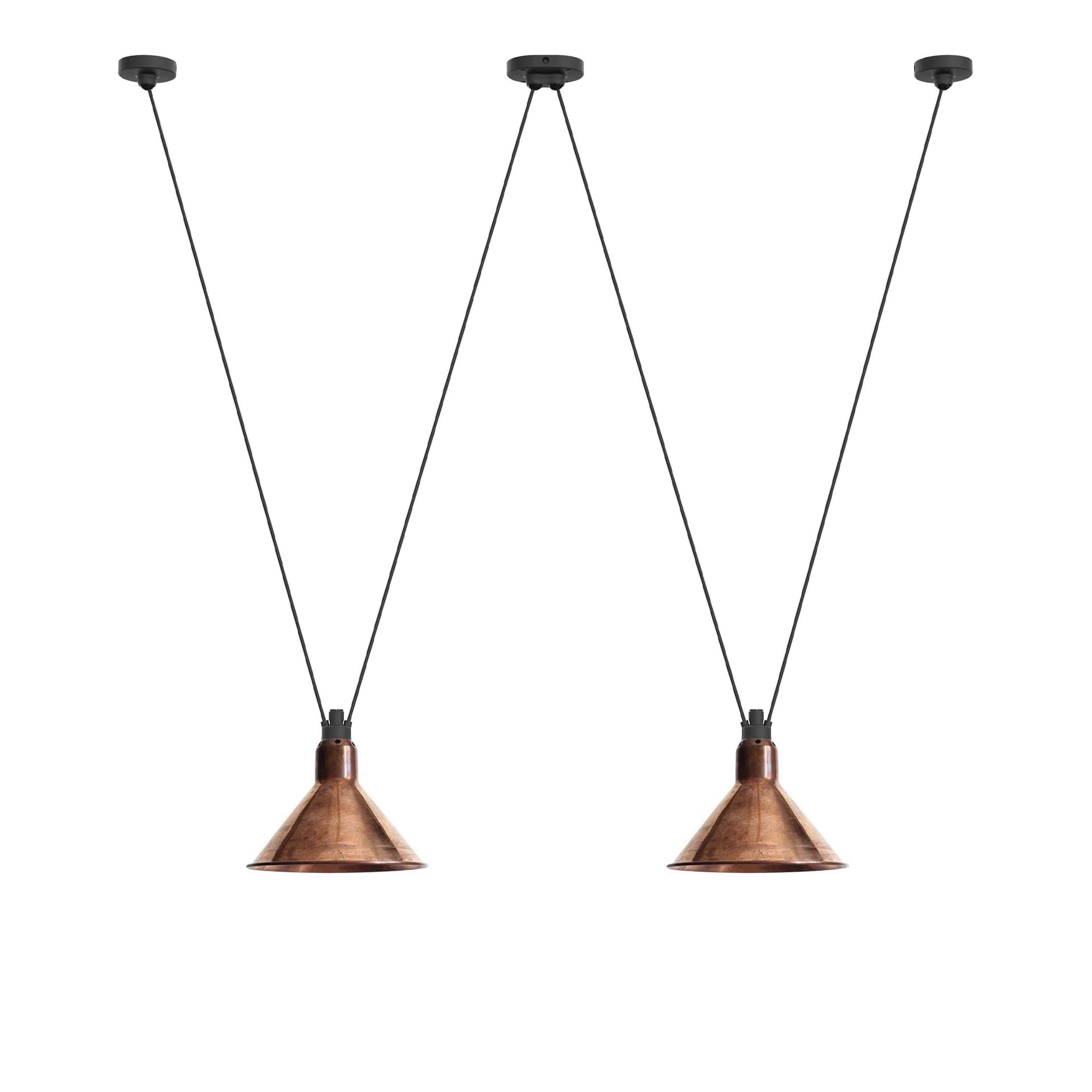 DCWéditions - Les Acrobates De Gras 324 L Conic Raw Copper - Pendellamper - Bernard-Albin Gras - Kobber