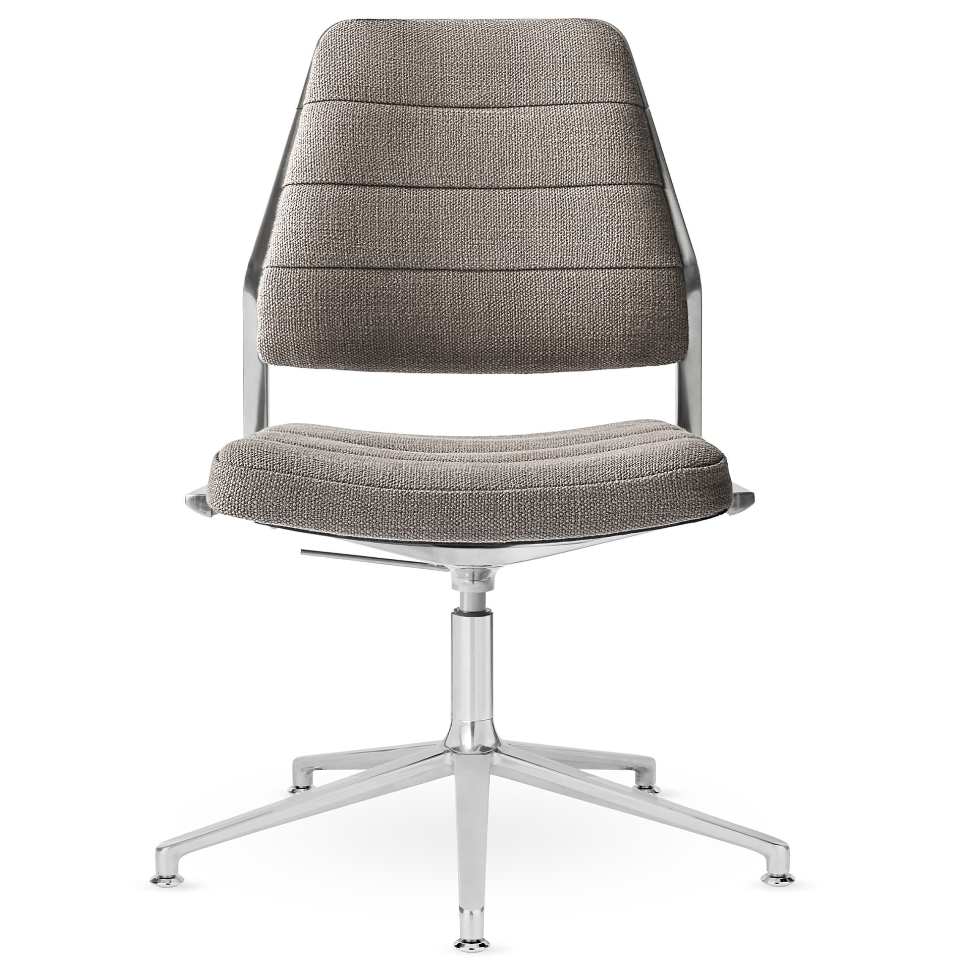 Vipp - Vipp454+ Swivel chair, polished, gliders, Tenzo - Kontorstoler