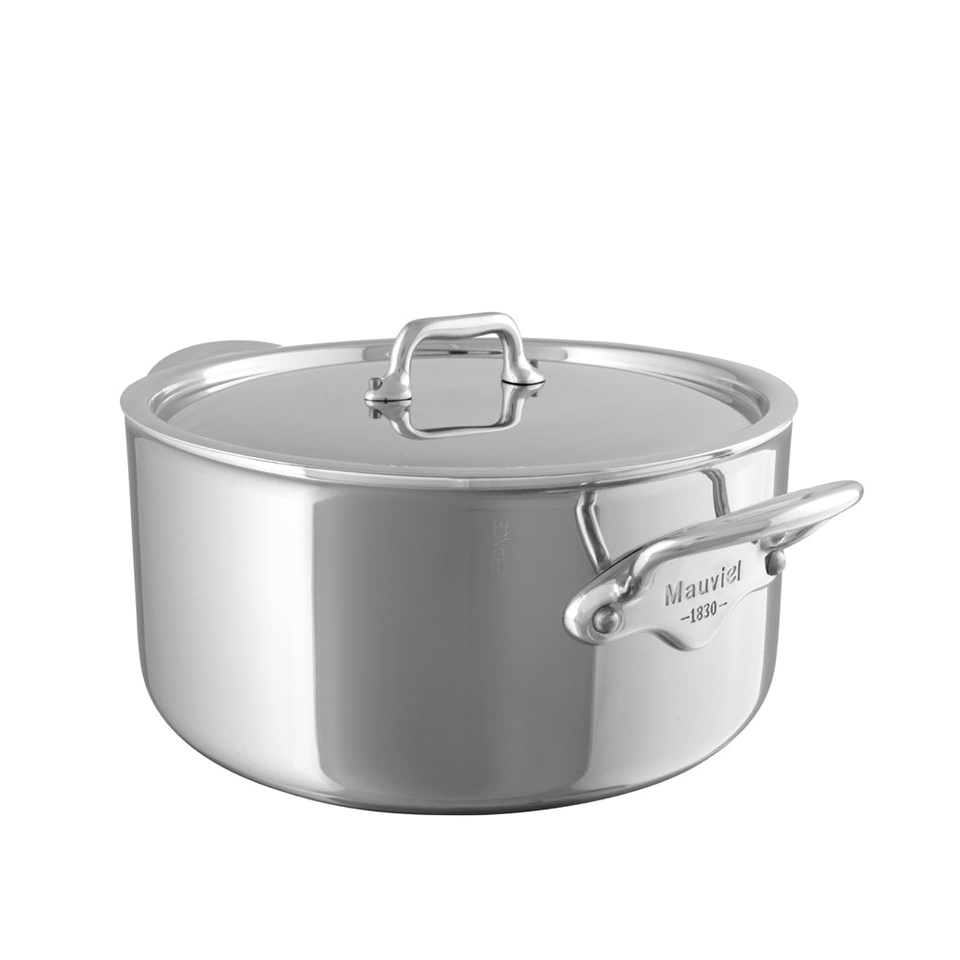 Mauviel - Pot With Lid Cook Style Steel - 5,9 L - Kjeler og kasseroller