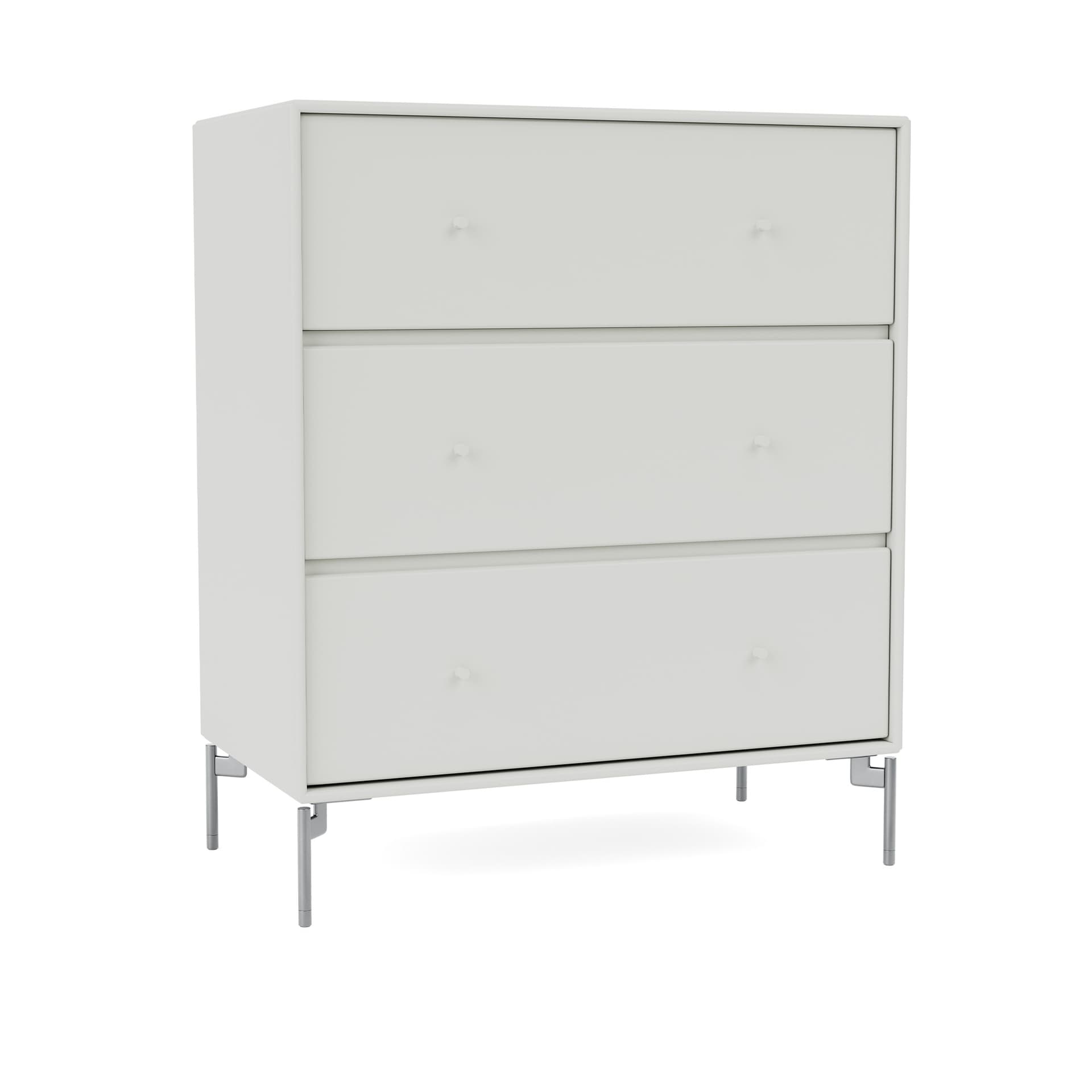 Montana - Carry Dresser - Nordic / Matt Chrome Legs - Skjenker - Peter J. Lassen - Grå - Tre