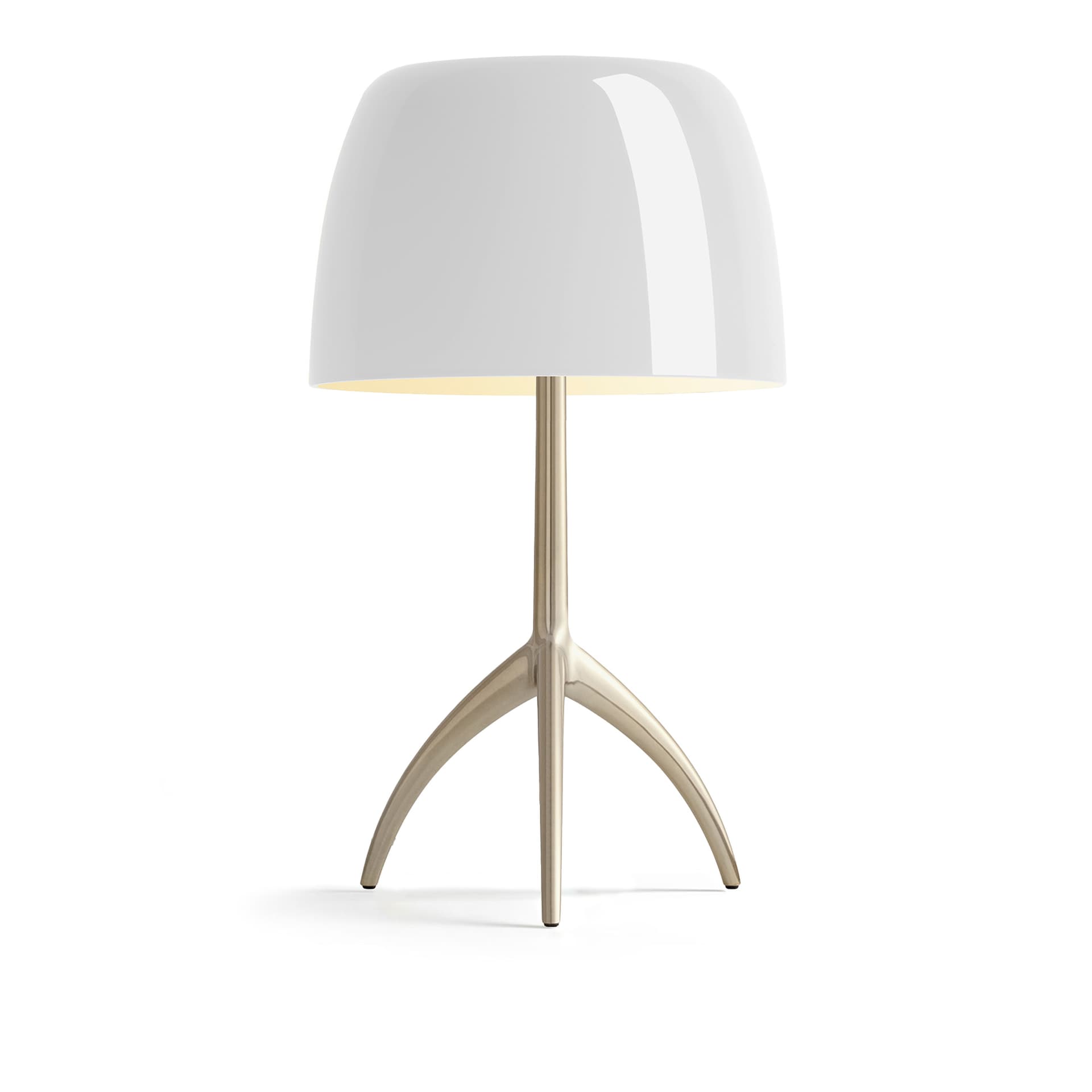 Foscarini - Lumiere Grande bordlampe, gull/hvit, 45 cm