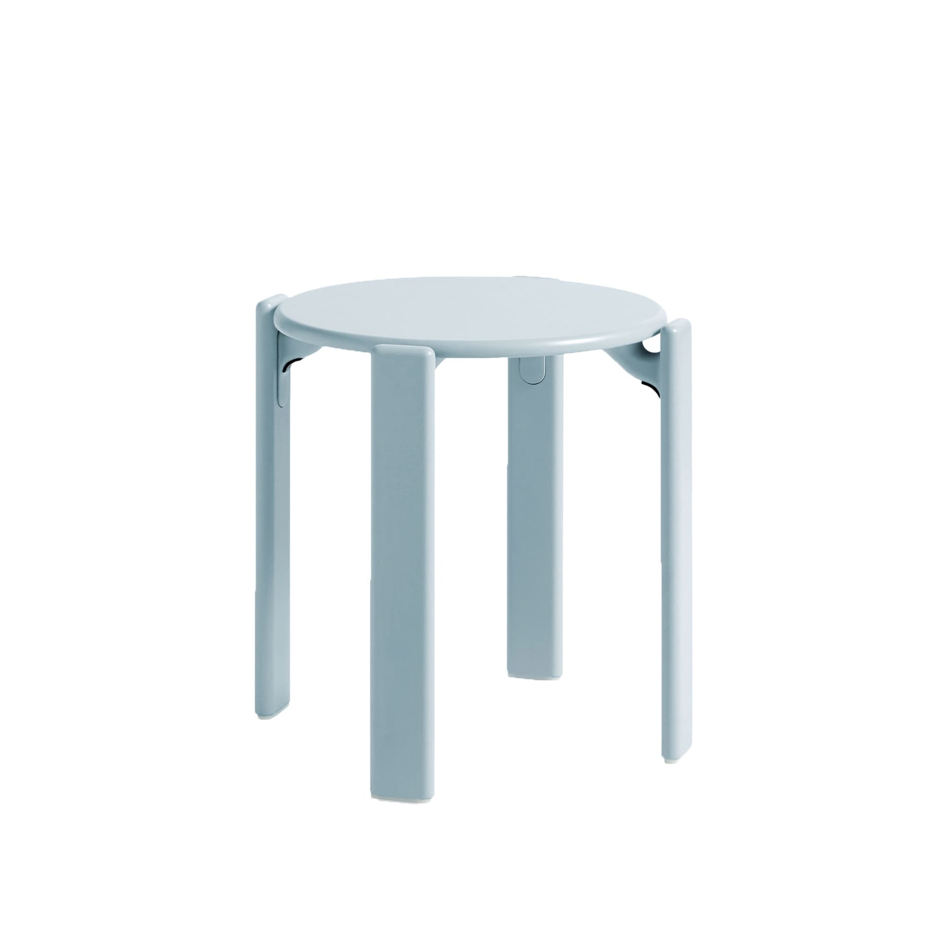 HAY - Rey Stool REY22, Slate blue water-based lacquered beech - Krakker - Bruno Rey - Blå - Tre