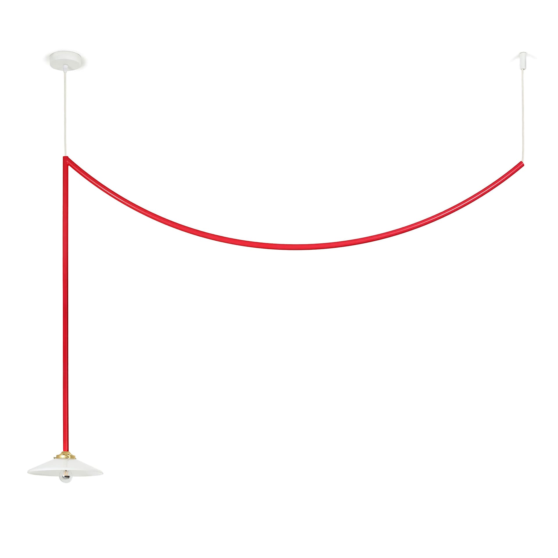 Valerie Objects - Ceiling Lamp N°4 Red - Pendellamper - Muller Van Severen - Rød
