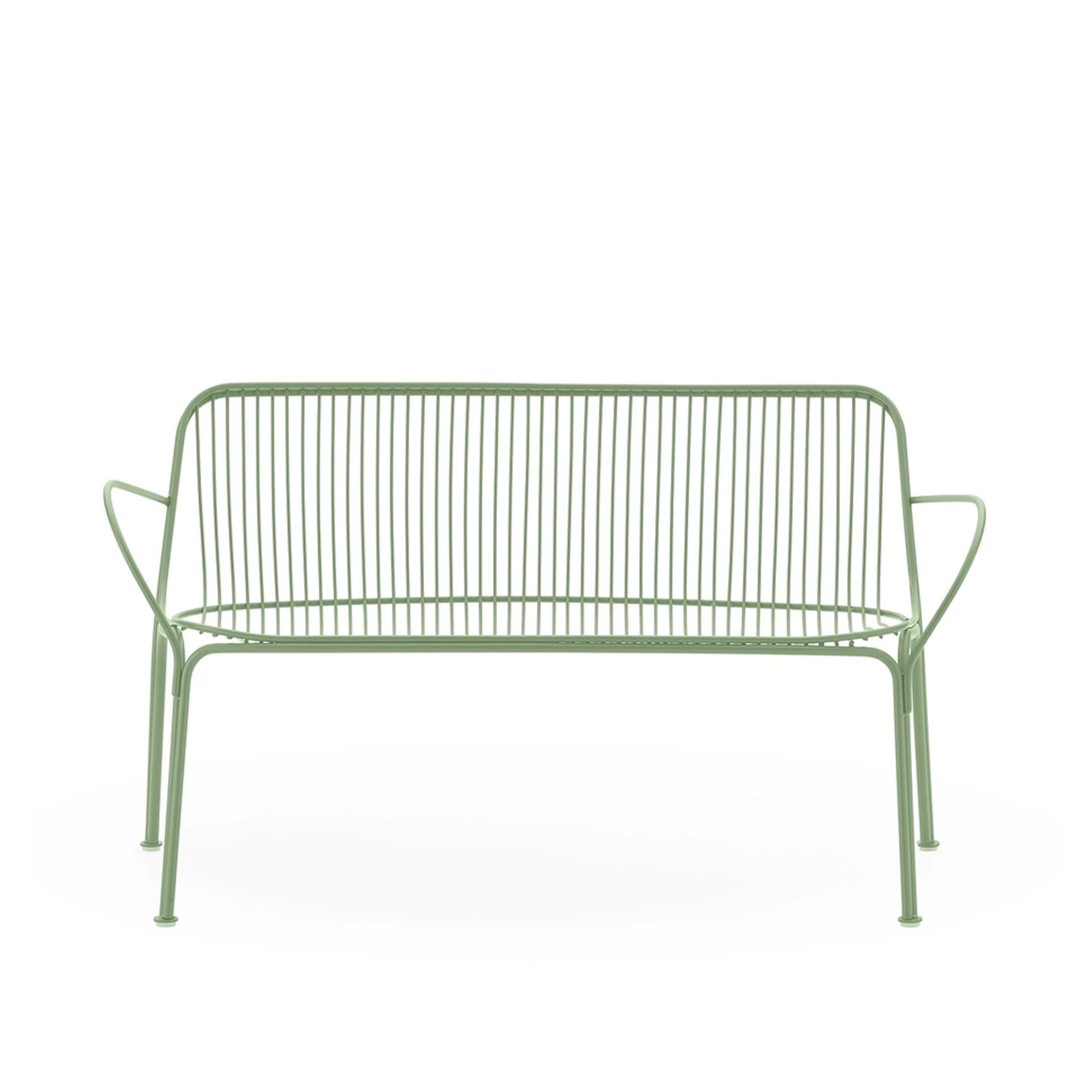 Kartell - Hiray Sofa Sage - Utendørs sofaer - Ludovica + Roberto Palomba - Metall