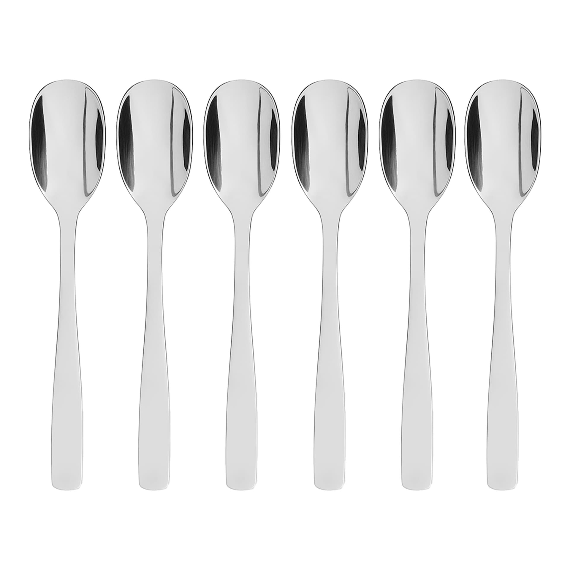 Alessi - KNIFEFORKSPOON TABLE SPOON Set of 6 - Skjeer - Jasper Morrison
