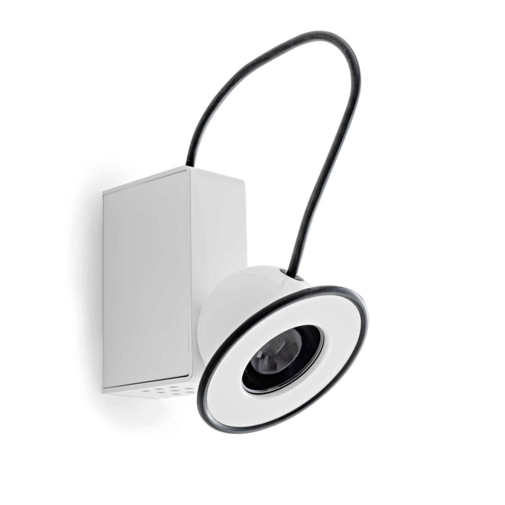 Stilnovo - Minibox Phase-Cut vegglampe hvit - Vegglamper - Gae Aulenti,Piero Castiglioni - Hvit
