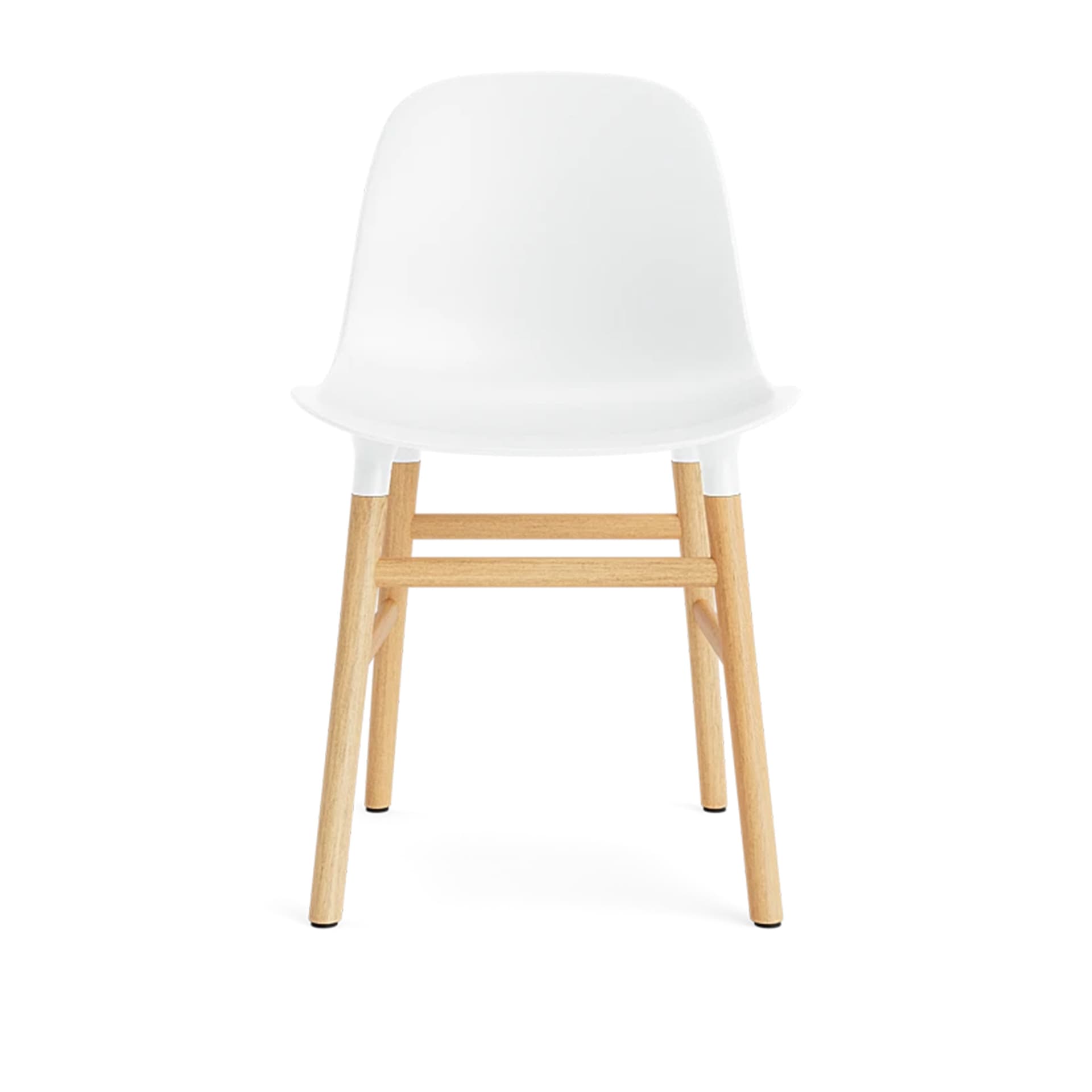 Normann Copenhagen - Form Chair Oak White - Spisestoler - Simon Legald - Hvit - Tre/Plast