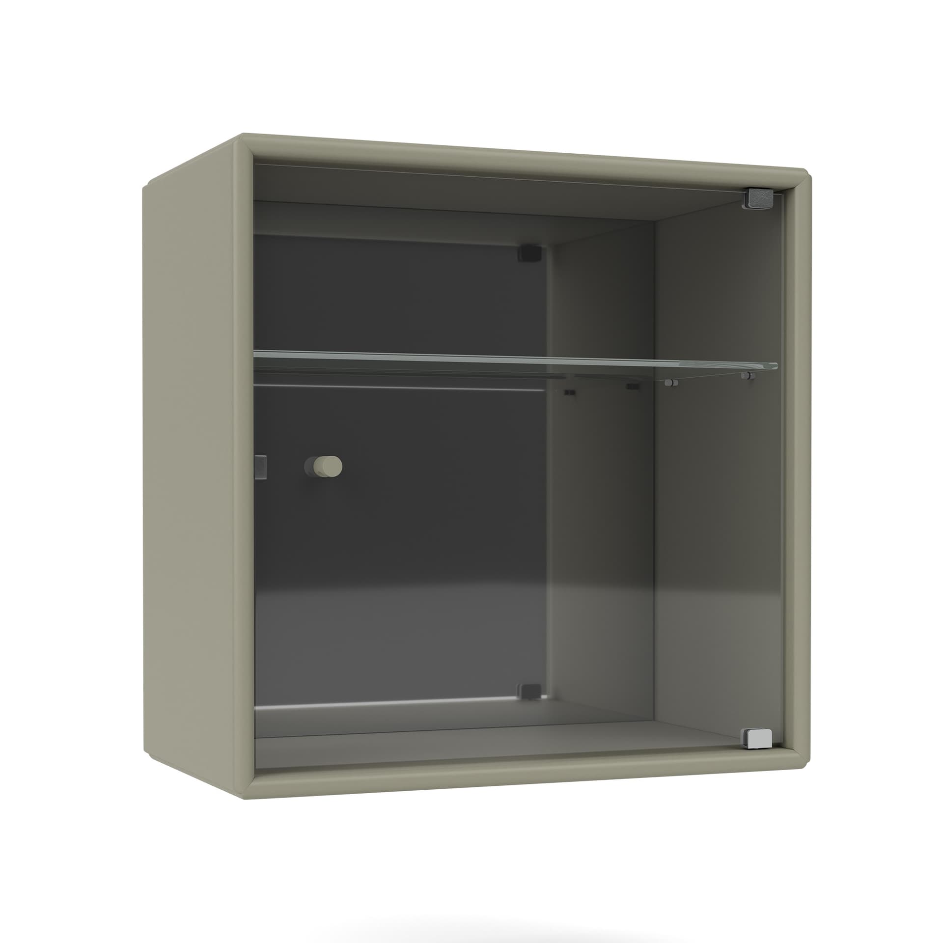 Montana - Perfume Cabinet With Mirror 144-Fennel 04 Suspension Rails - Oppbevaringsskap - Peter J. Lassen - Glass/Tre
