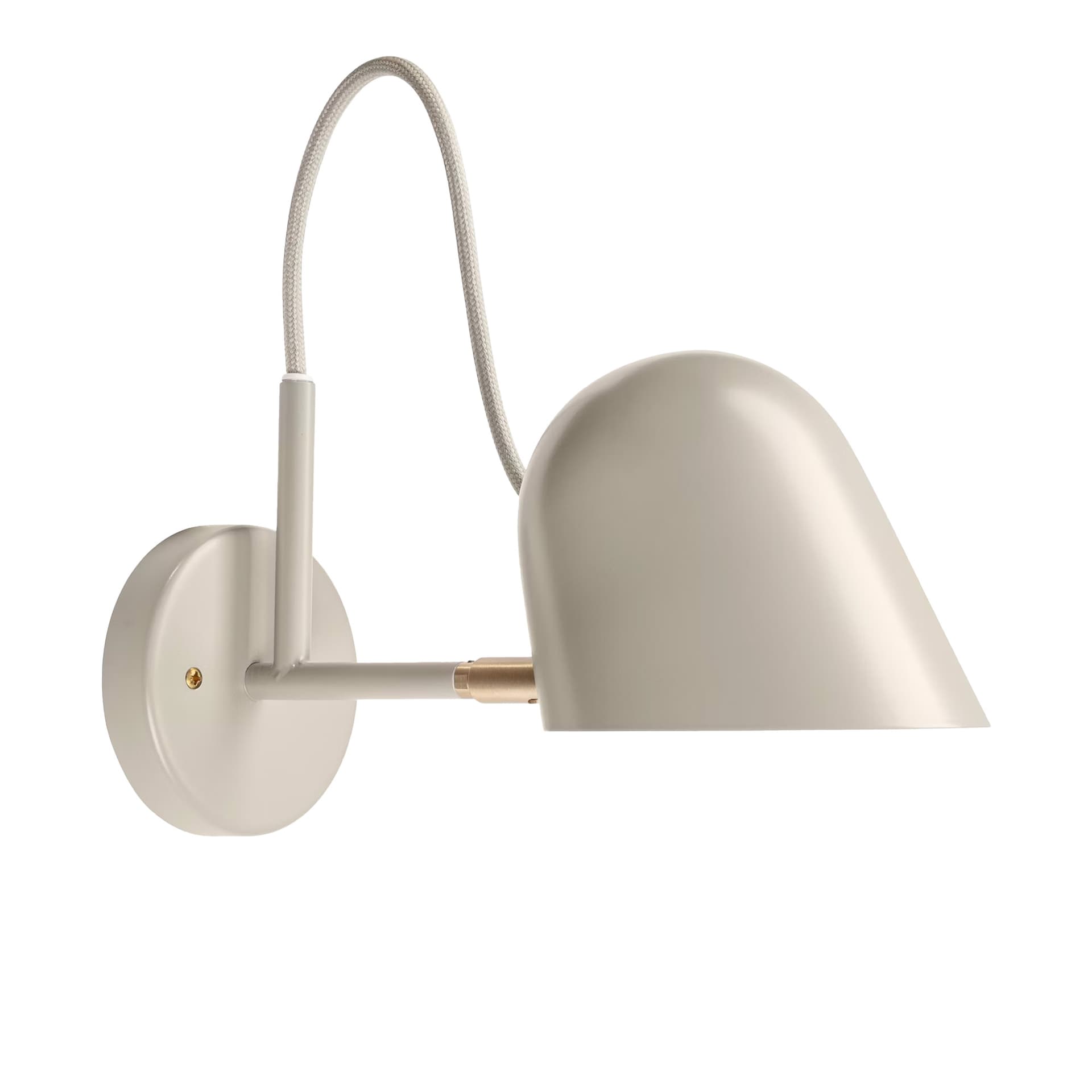 Örsjö Belysning - Streck Vägglampa, Varmgrå, Kopplingshus - Sengelamper - Joel Karlsson - Grå - Metall