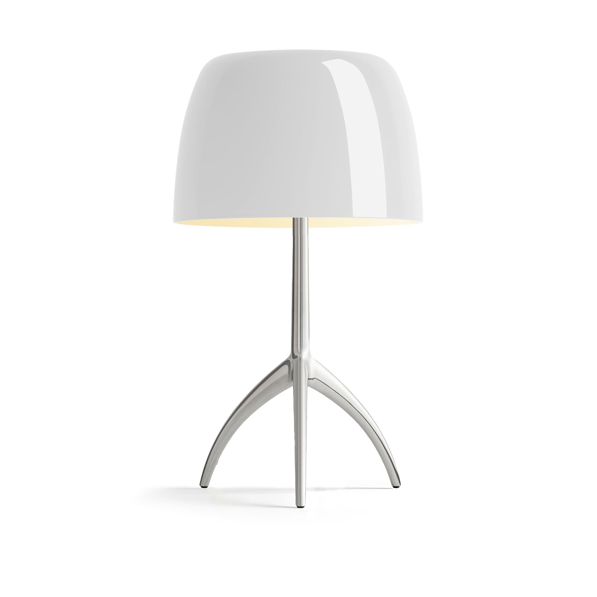Foscarini - Lumiere Piccola Bordlampe E14 Alu/Hvit