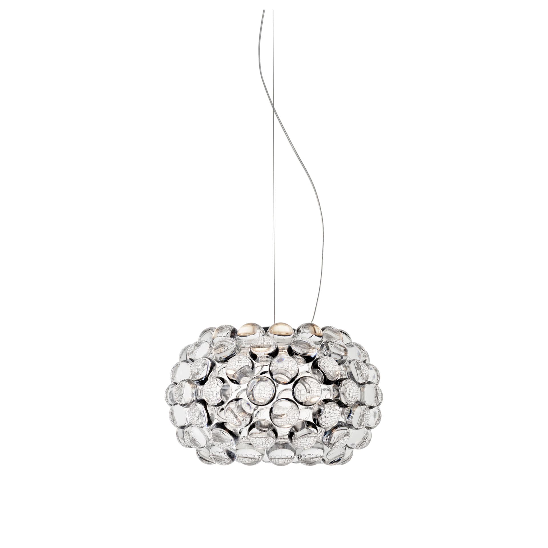 Foscarini - Caboche Plus Piccola LED-pendellampe, klar