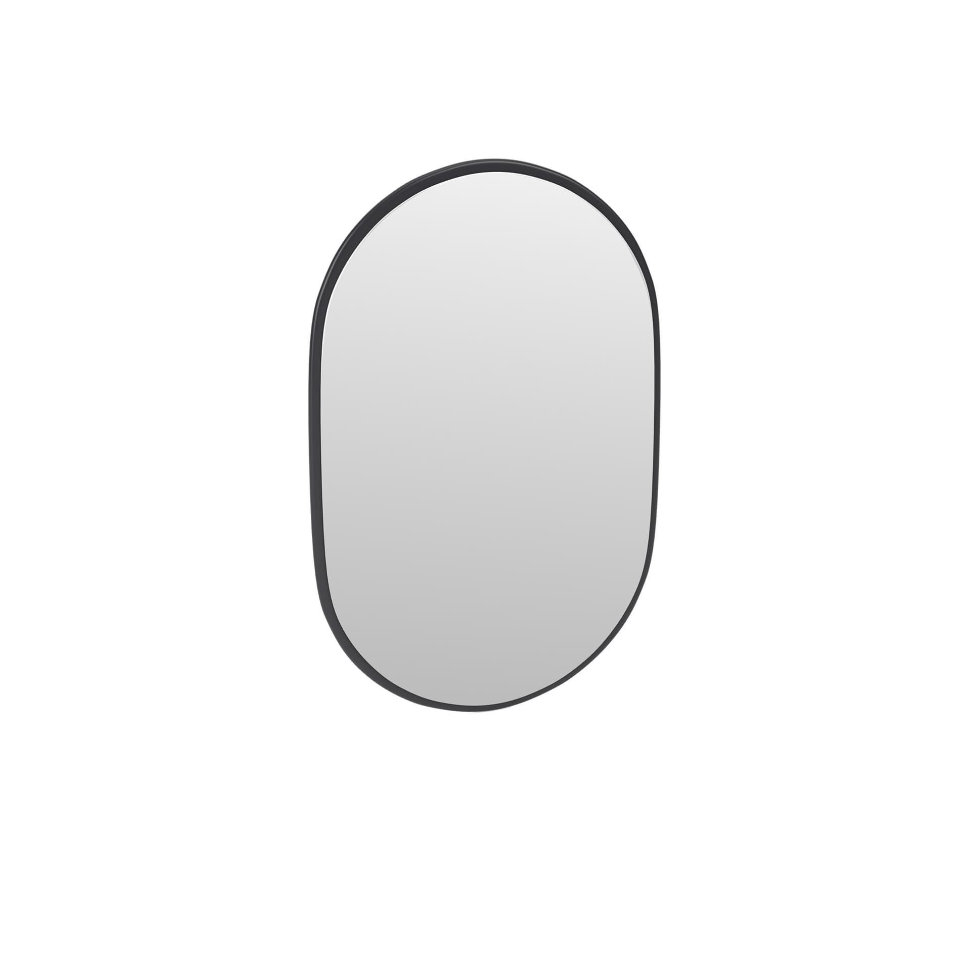 Montana - Look Oval Mirror - Anthracite - Halvkroppsspeil - Peter J. Lassen - Svart
