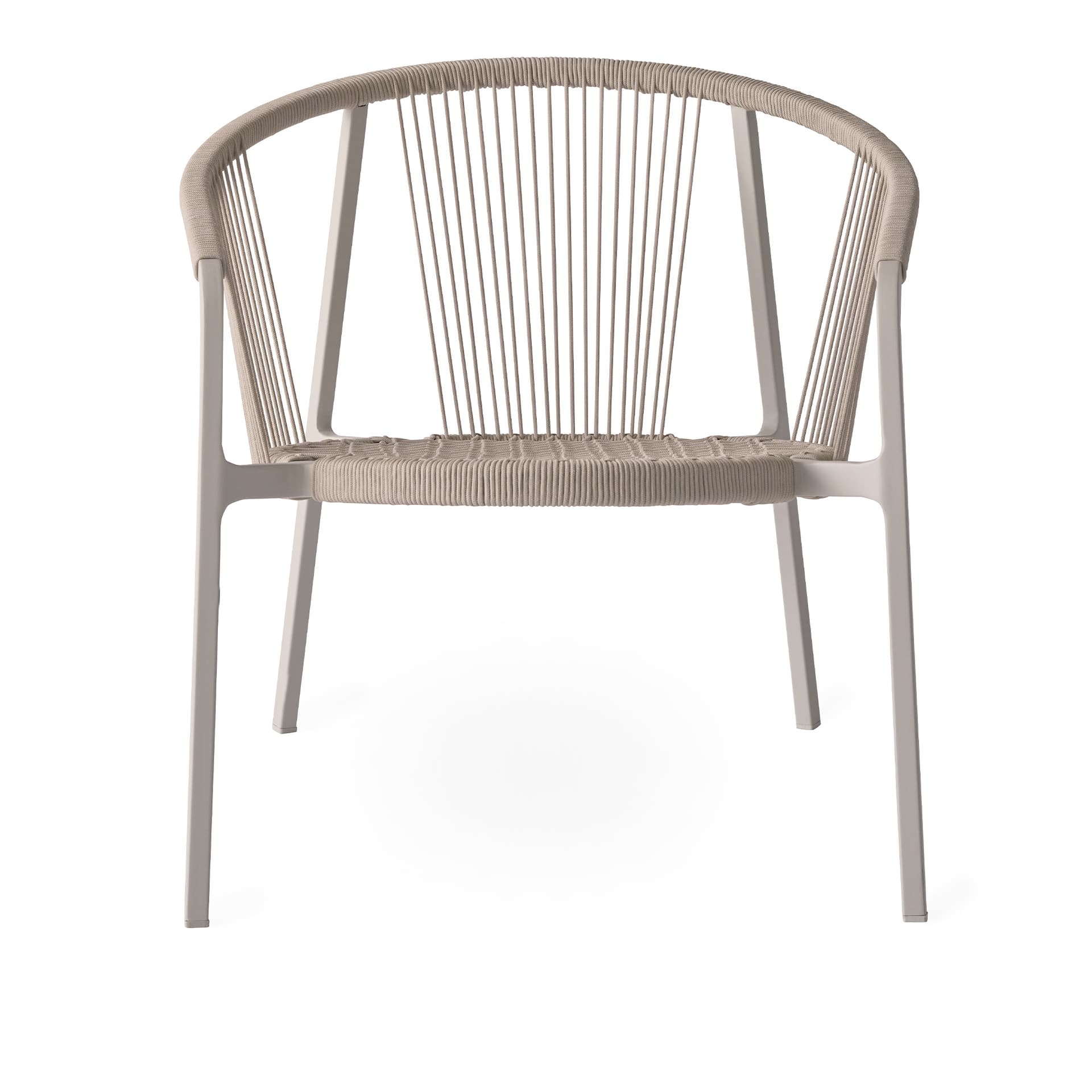 Vipp - Vipp712 lagrasse lounge fåtölj utan dyna - Utendørs lenestoler - Beige