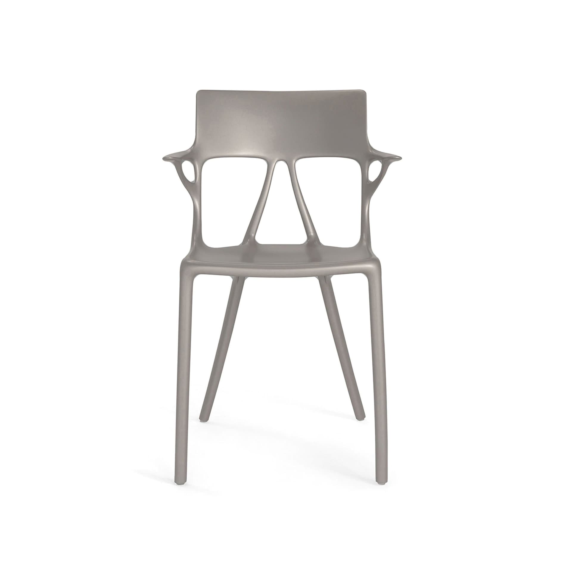 Kartell - A.I. Chair, Gray - Spisestoler - Philippe Starck - Grå - Plast