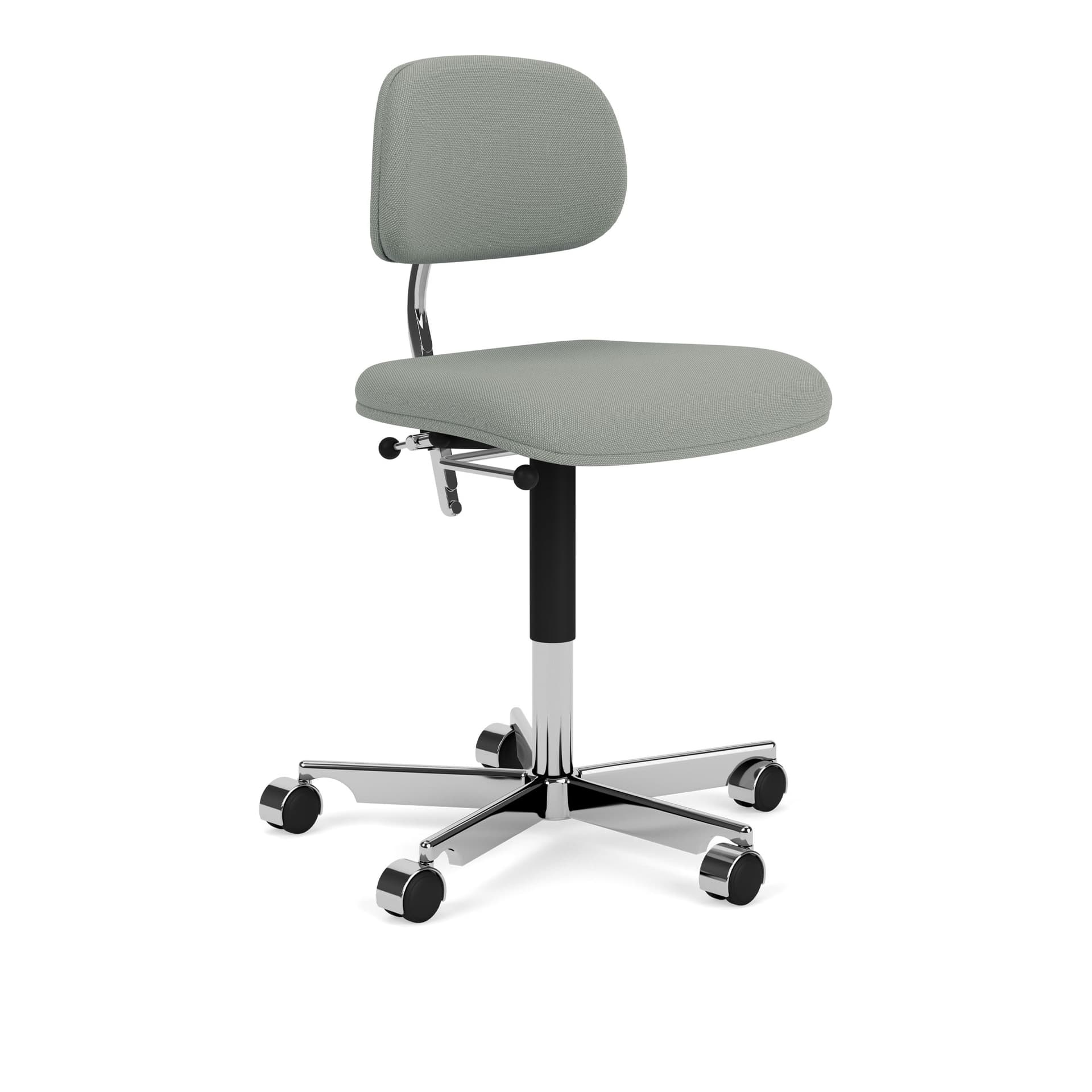 Montana - Kevi 2534U office chair - S160-Steelcut160 - Kontorstoler - Jørgen Rasmussen - Naturlig materiale/Metall