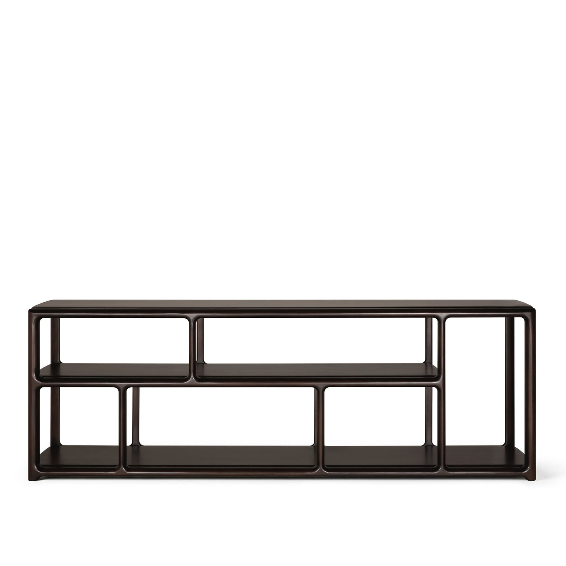 Ethnicraft - Eda hylle 211x40x72 cm mahogni rose brown - Hyller & Hyllesystemer - Brun - Tre