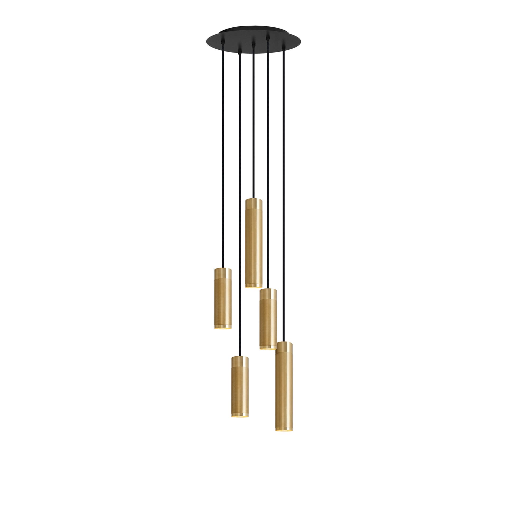 Thorup Copenhagen - Thorup Copenhagen Pendant Cluster Lamp Large, Brass - Klyngependler - Kasper Thorup - Gull - Metall