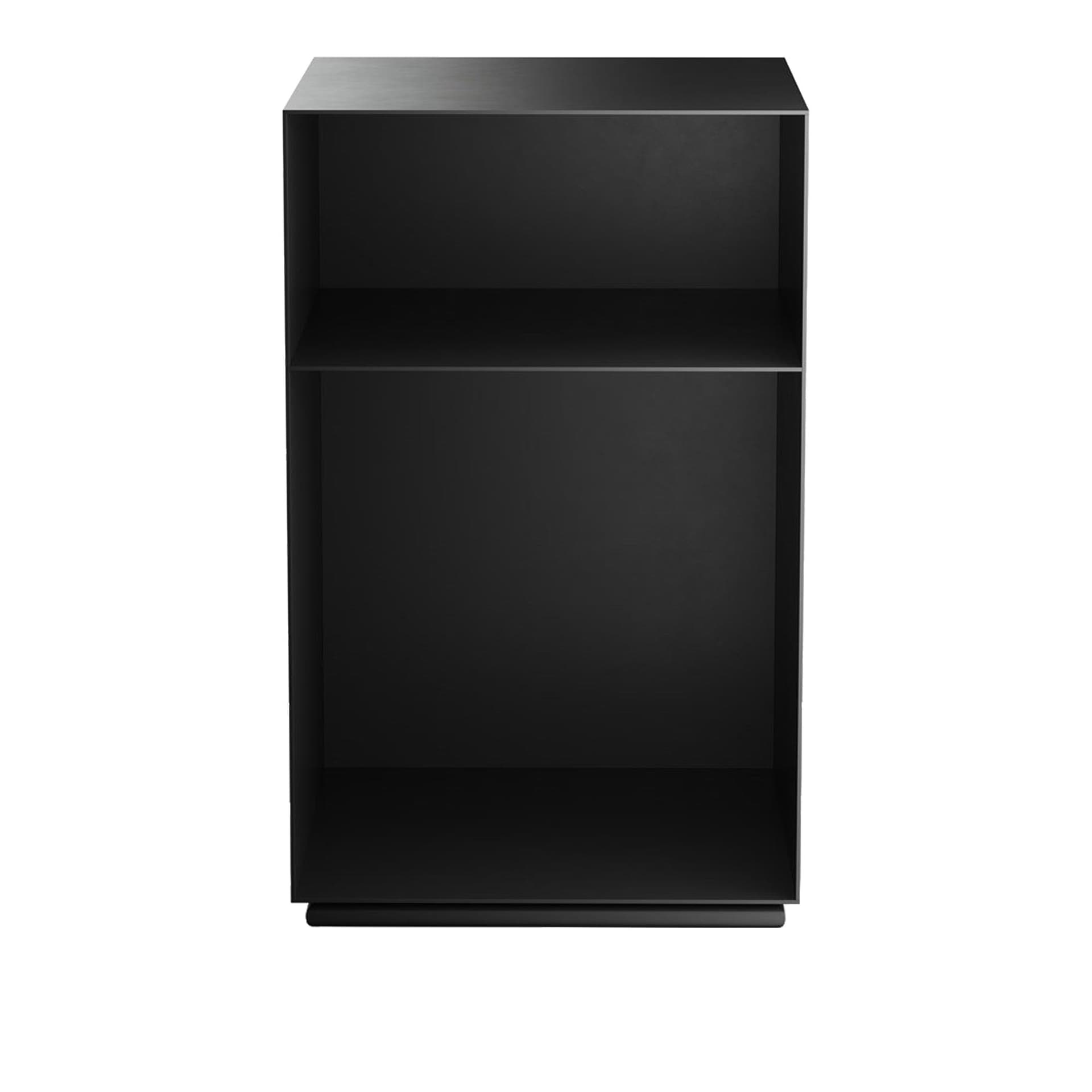 Carpe Diem Beds - Holme Bedside Table Black 37X37X60 cm - Nattbord - Svart - Metall