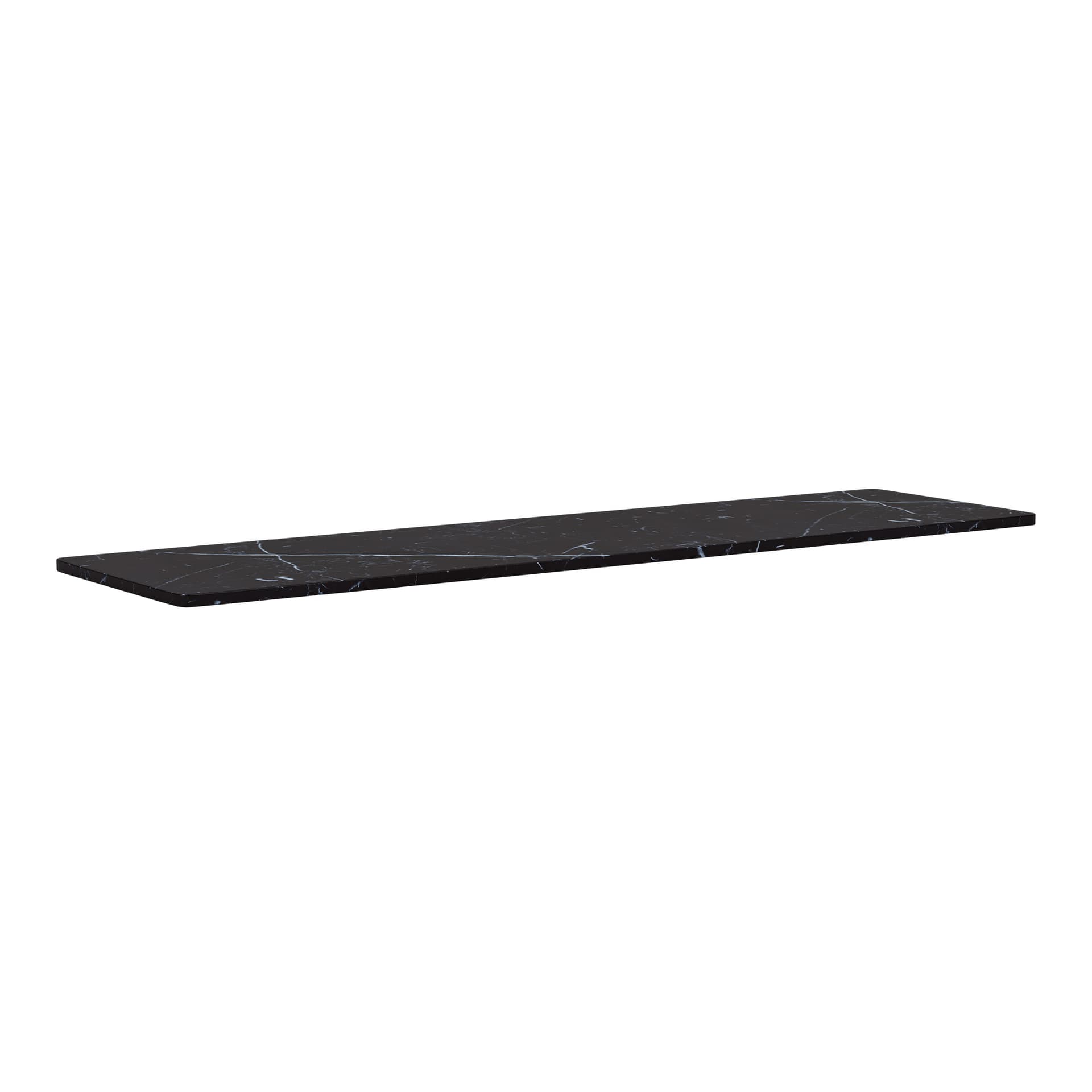 Montana - Panton Wire Extended toppskiva marmor, djup 18,8 cm - Black - Hyller & Hyllesystem - Verner Panton - Svart - Stein