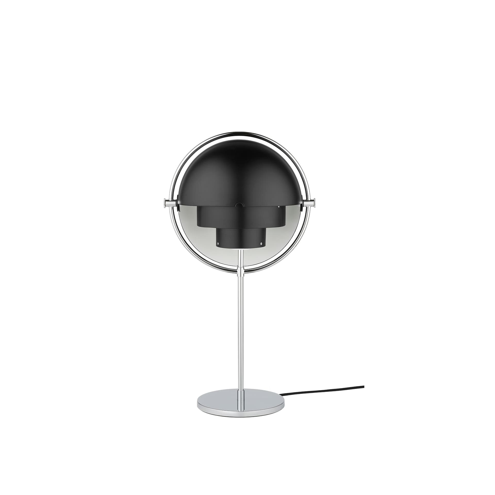 GUBI - Multi-Lite Bordlampe Chrome/Black