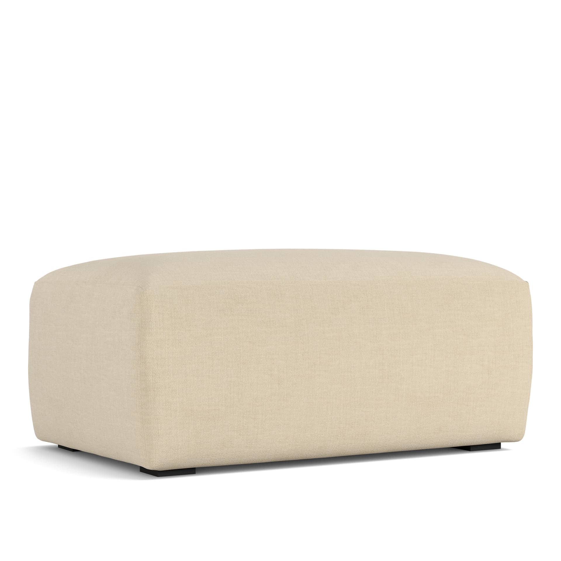 NOGA - Brick Ottoman Sienna 101 - Skamler & Taburetter - Beige - Ned/Metall/Tre/Tekstilmateriale