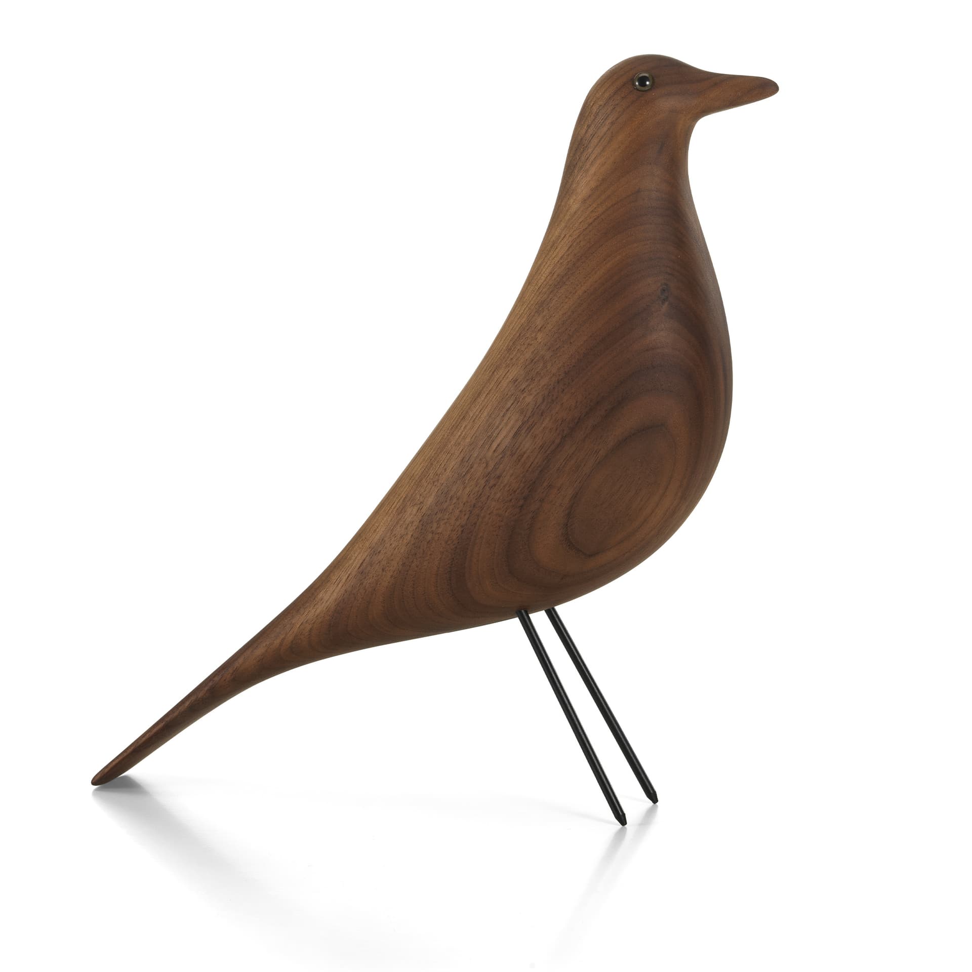 Vitra - Eames House Bird  276 X 85 X 278 mm Dark Walnut Water-Based Lacquer - Pyntegjenstander - Charles & Ray Eames - Tre farget