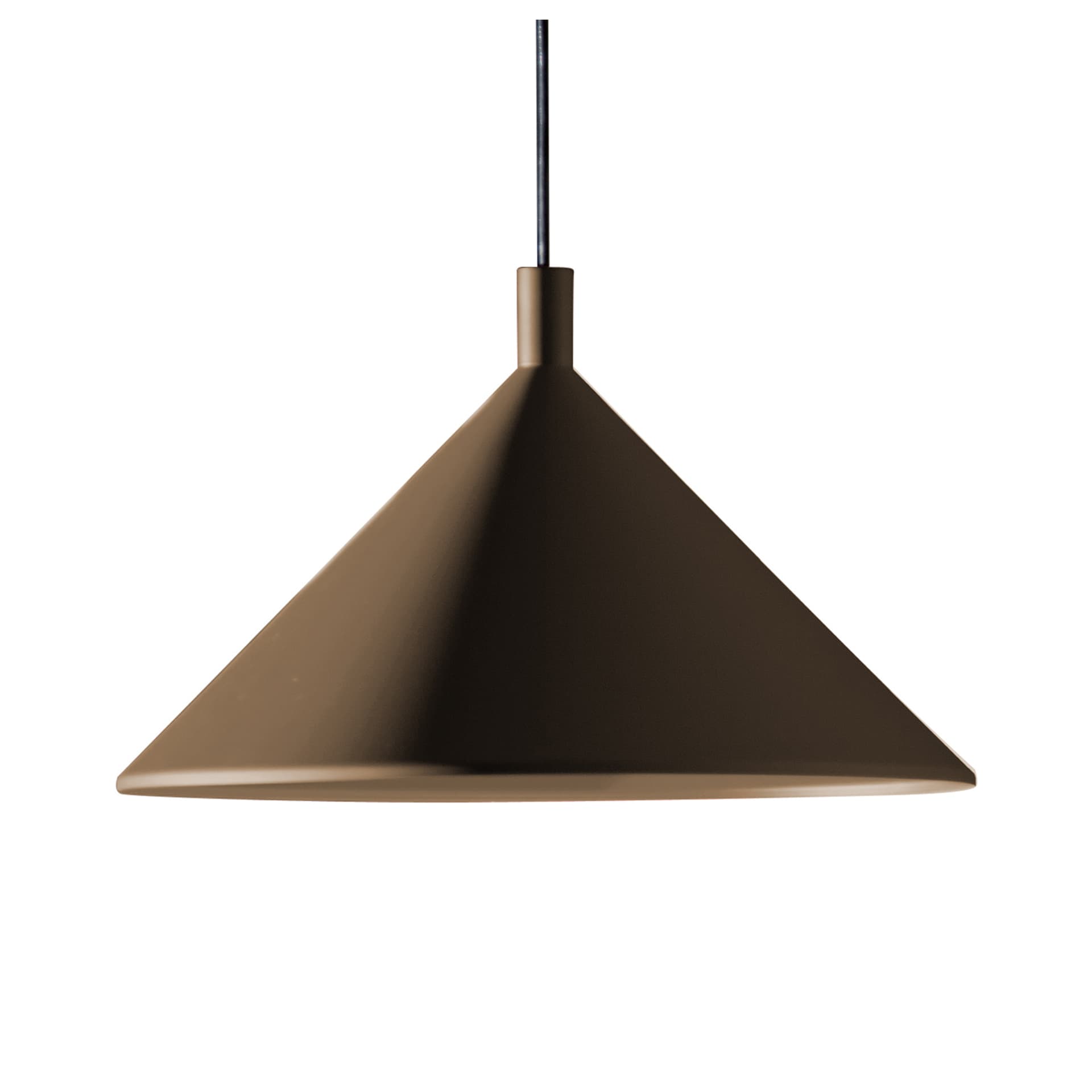 Martinelli Luce - Cono Ø45 cm – Bronze - Pendellamper - Elio Martinelli - Brun
