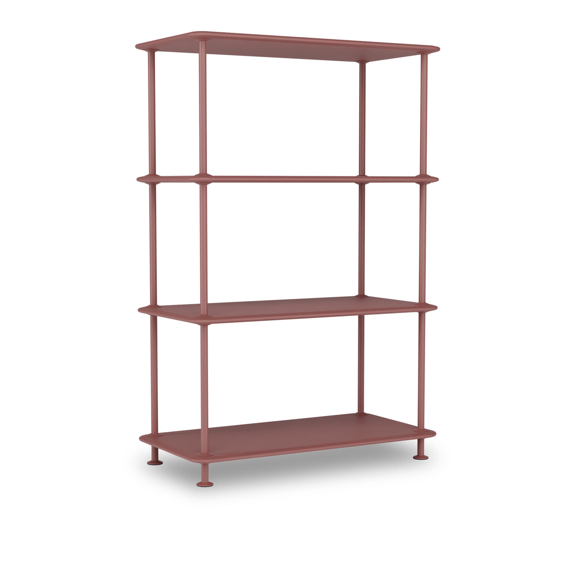 Montana - Montana Free 300000 231-Masalastructure 155-Masala - Hyller & Hyllesystem - Jakob Wagner - Rød - Metall/Tre