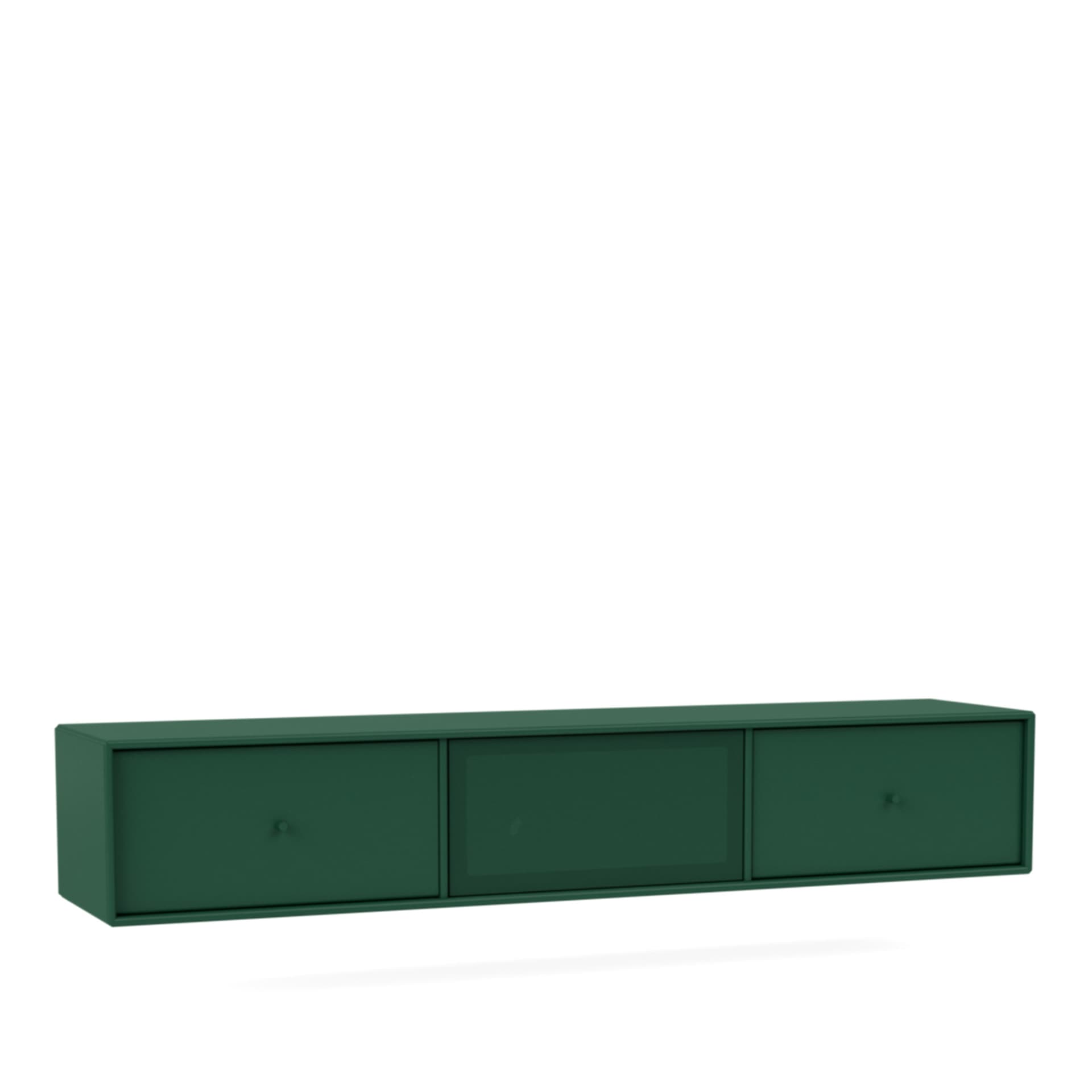 Montana - OCTAVE V TV Bench, 04-Suspensionrails, 136 Pine - Quickship - TV-benker - Peter J. Lassen - Grønn