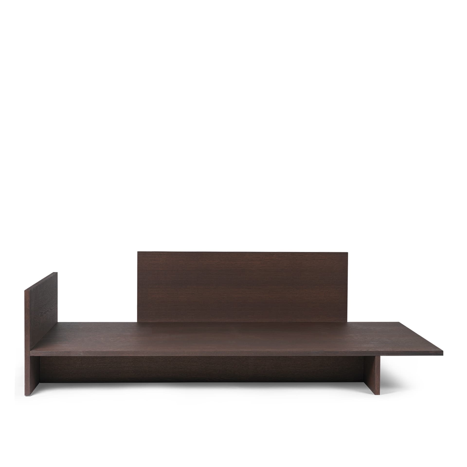 Ferm Living - Kona Bed - Dark Stained - Senger - Brun