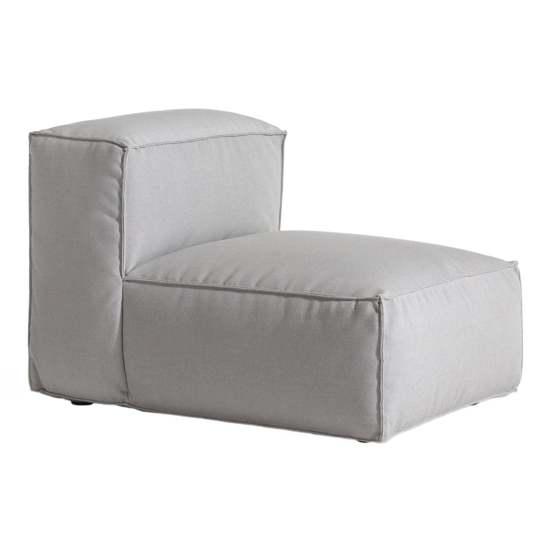 Skargaarden - Asker Sofa Mid Section, Small, Light Grey Sunbrella Sling - Utendørs sofaer - Martin dos Santos