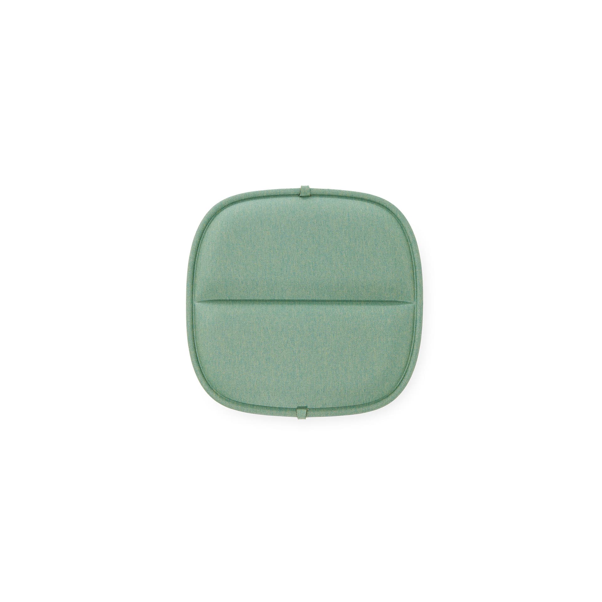 Kartell - Hiray Chair/Plushchair Cushion Dark Green - Dyner & puter - Ludovica + Roberto Palomba - Grønn - Tekstilmateriale/Plast