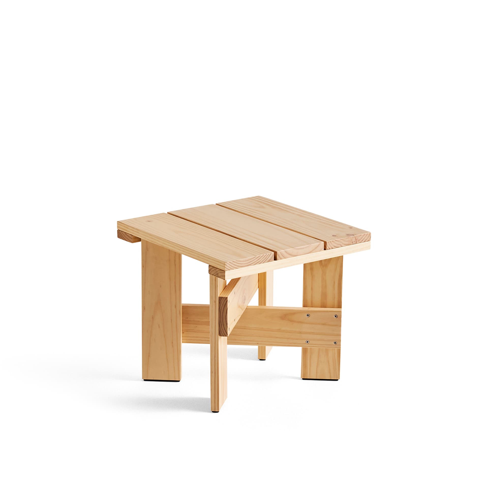 HAY - Crate Low Table / Water-Based Lacquer pinewood - Utendørs småbord & sidebord - Gerrit Rietveld - Tre farget - Tre