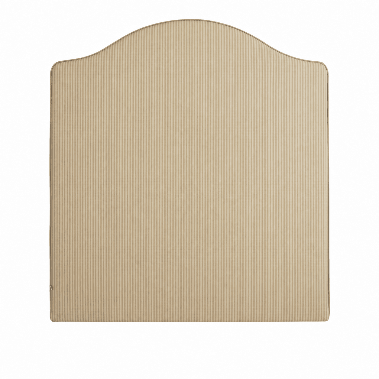 Mille Notti - Carlita Headboard Laura with Piping Stripe Beige 180x120 - Sengegavler