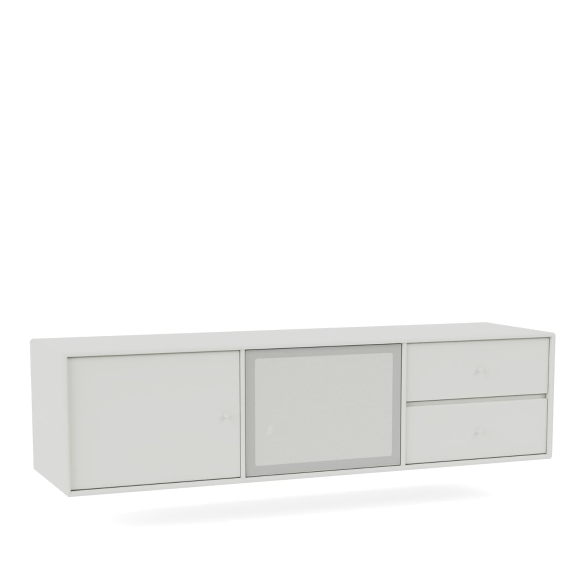 Montana - Octave Vi TV Bench 09-Nordic 04 Suspension Rails - TV-benker - Peter J. Lassen - Hvit - Tre