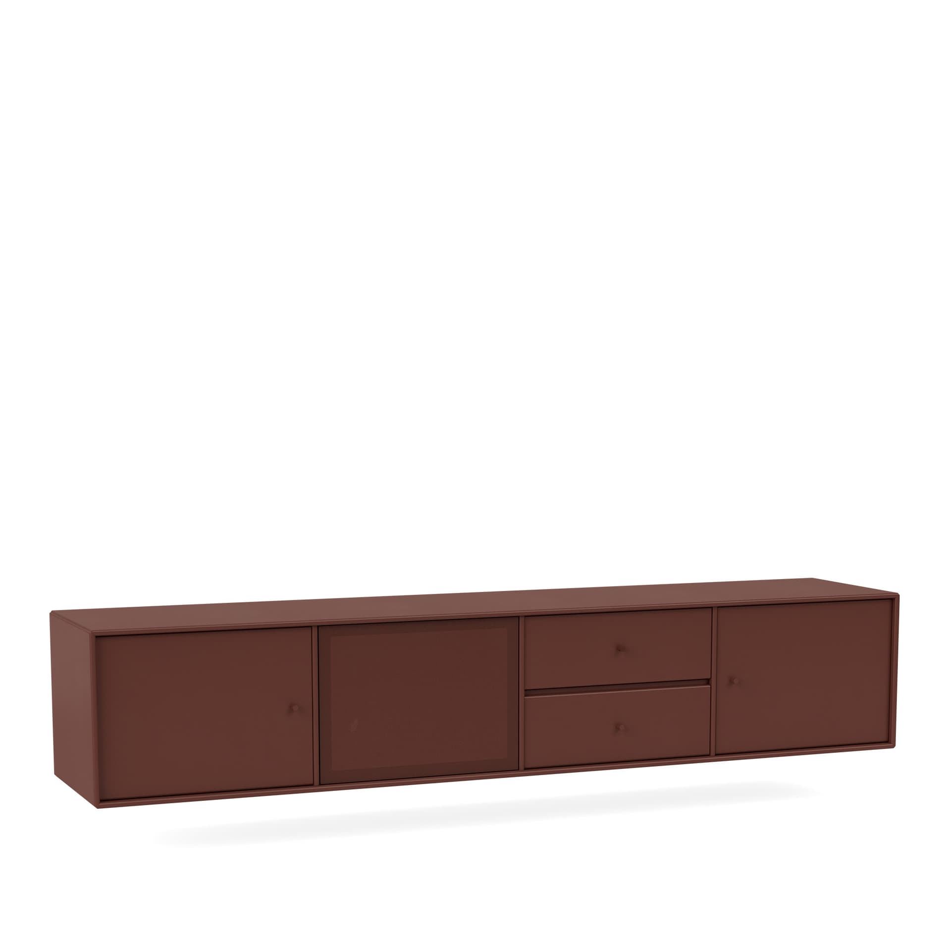Montana - OCTAVE VIII TV Bench, 04-Suspensionrails, 155 Masala - TV-benker - Peter J. Lassen - Brun