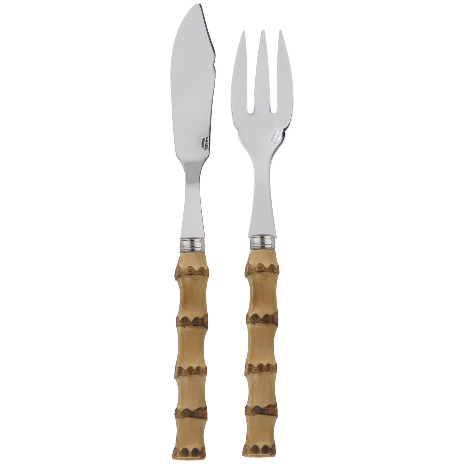 Sabre Paris - Panda Fish Set Bamboo - Pascale Gelb - Metall
