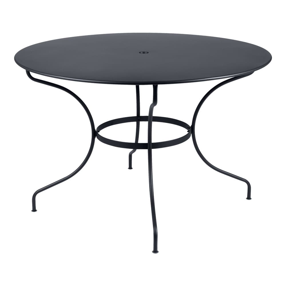 Fermob - Opera+ Table 117 cm Anthracite 47 - Utendørs spisebord - Grå - Metall