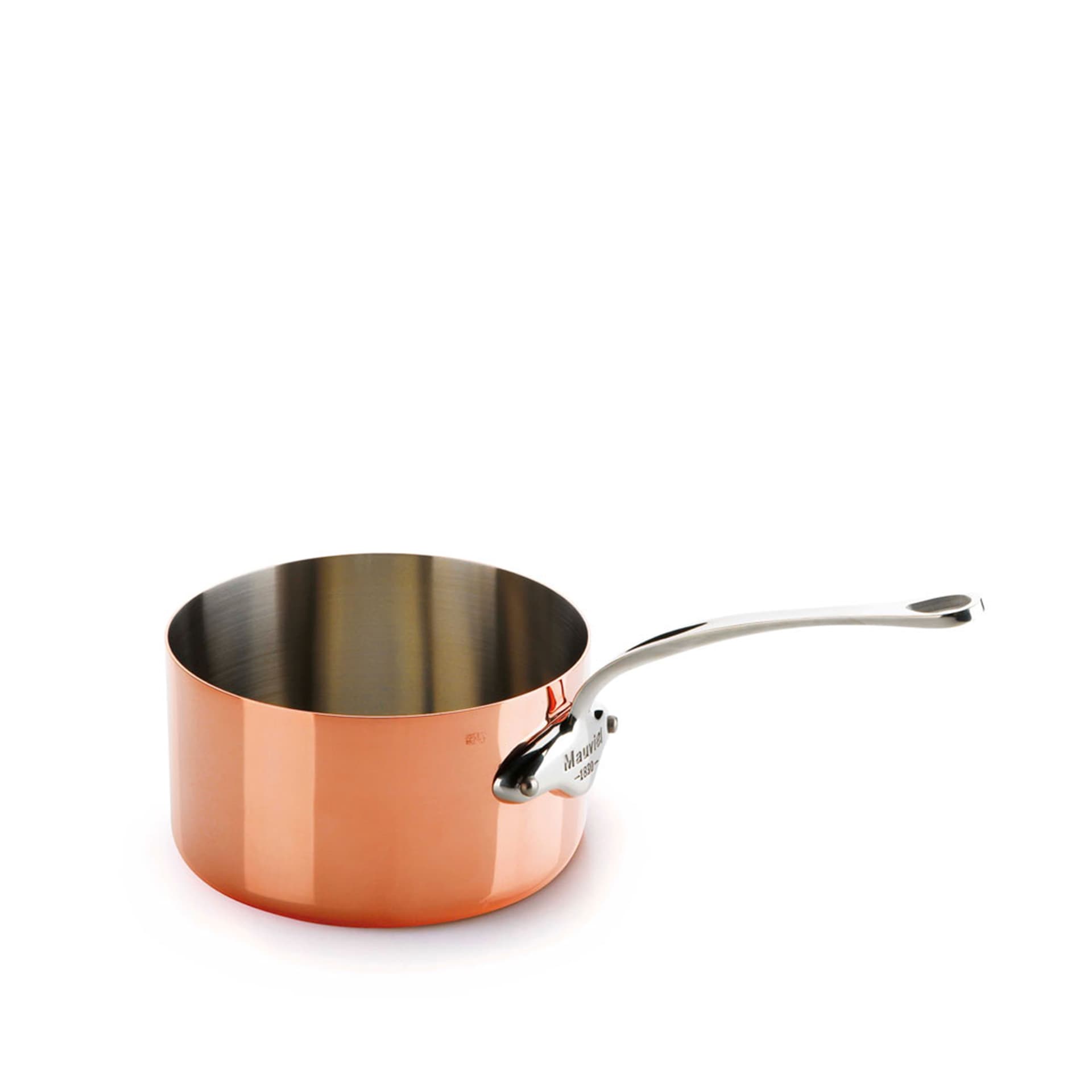 Mauviel - Saucepan M'150S Copper/Steel - 1,7 L - Kjeler og kasseroller
