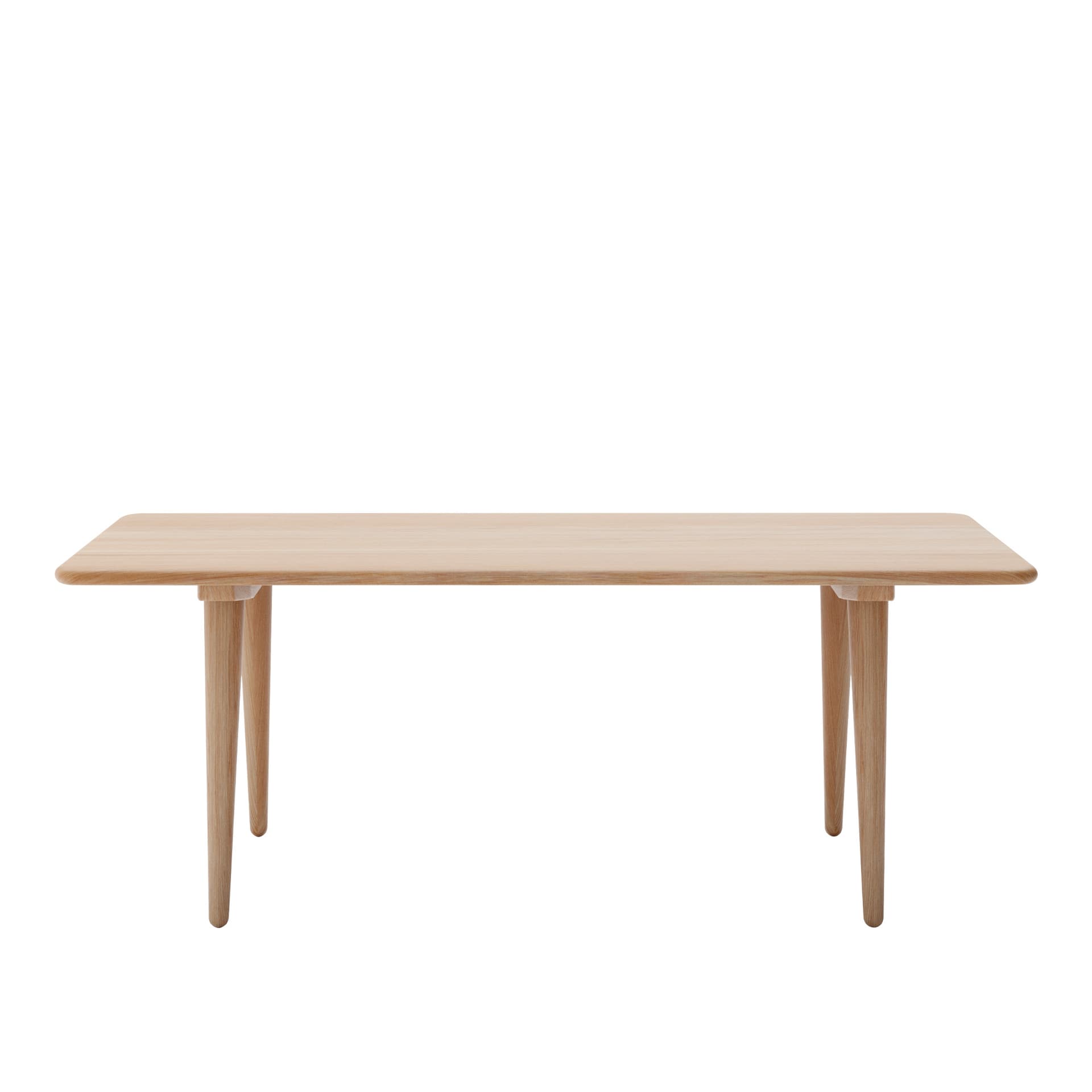 Carl Hansen - CH011, Oljad Ek, Höjd 48 cm - Sofabord - Hans J. Wegner - Tre farget - Tre