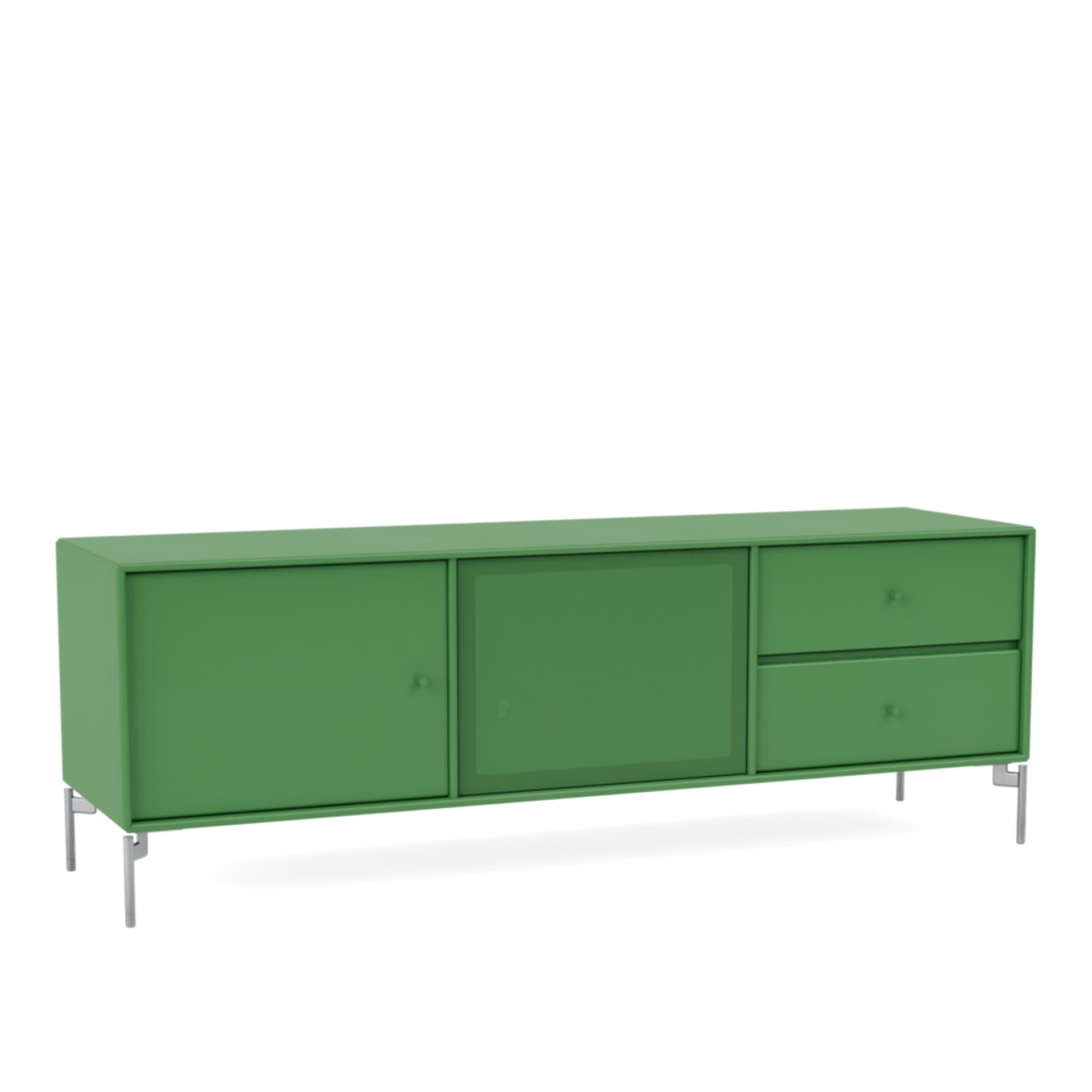 Montana - Octave Vi TV Bench 152-Parsley Matt Chrome - TV-benker - Peter J. Lassen - Grønn - Tre