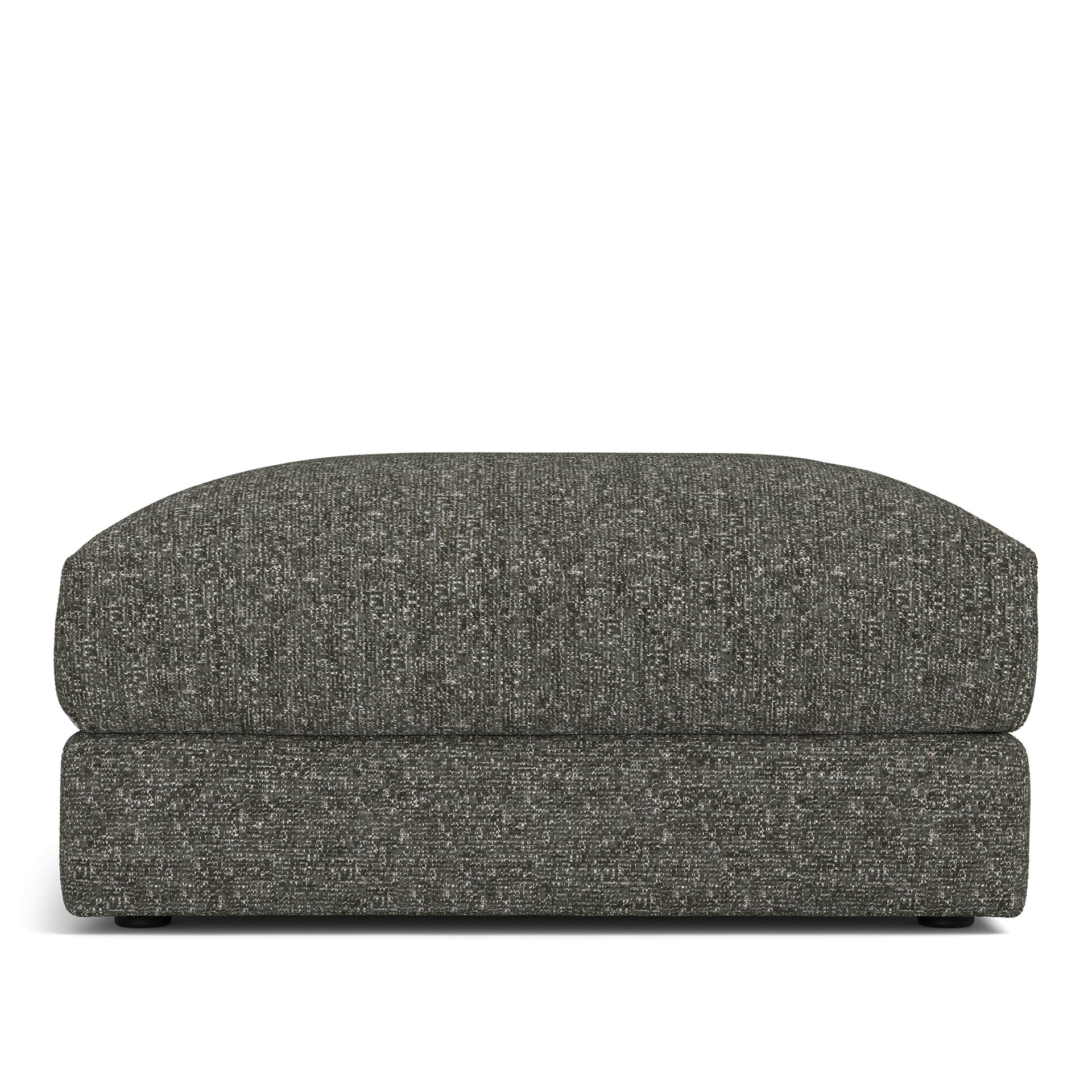 NOGA - Pavarotti Ottoman Lucinasco 06 Fixed Upholstery - Skamler & Taburetter - Ned/Metall/Tre/Skum