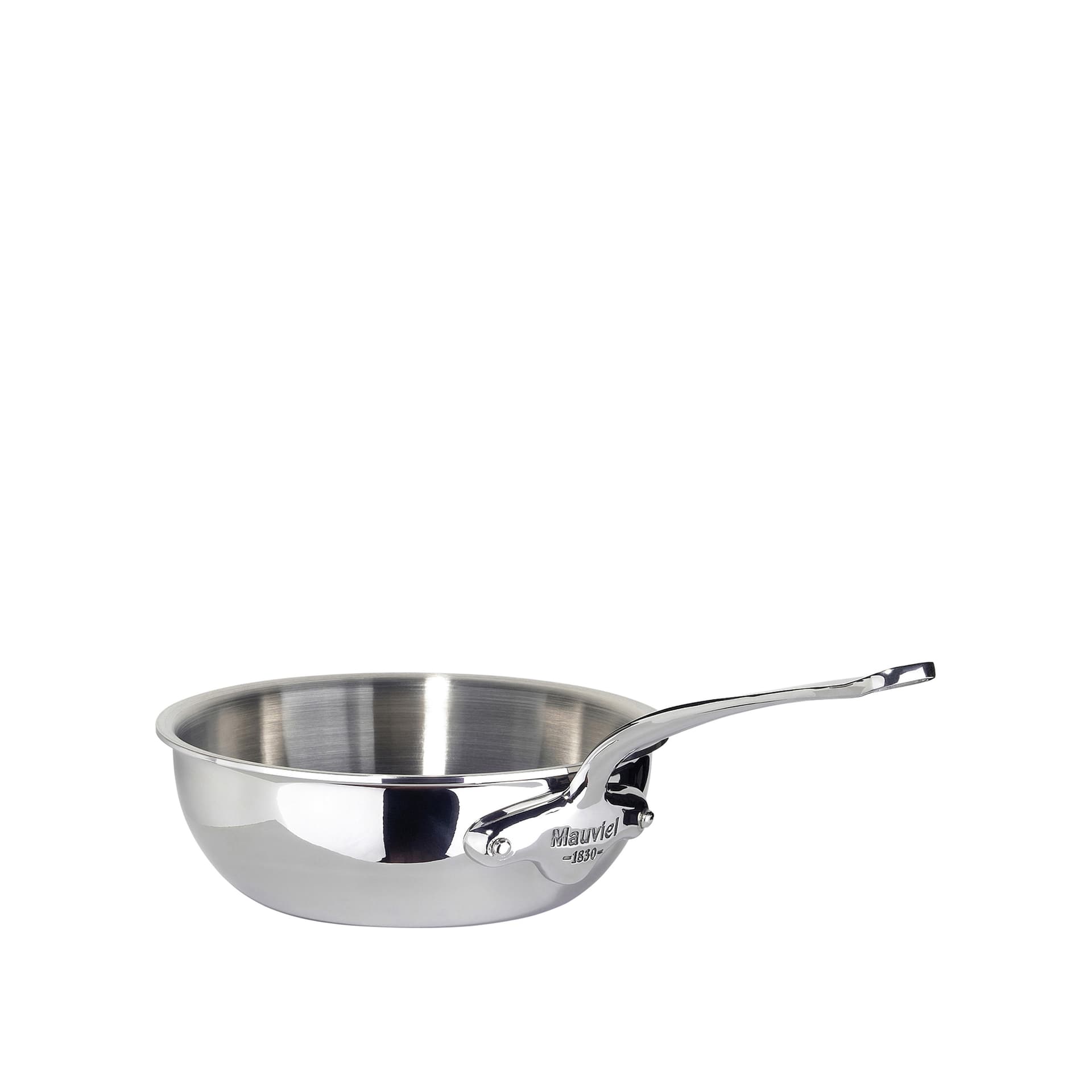 Mauviel - Sauté Pan Cook Style Steel - 1,1 L - Stekepanner - Sølv