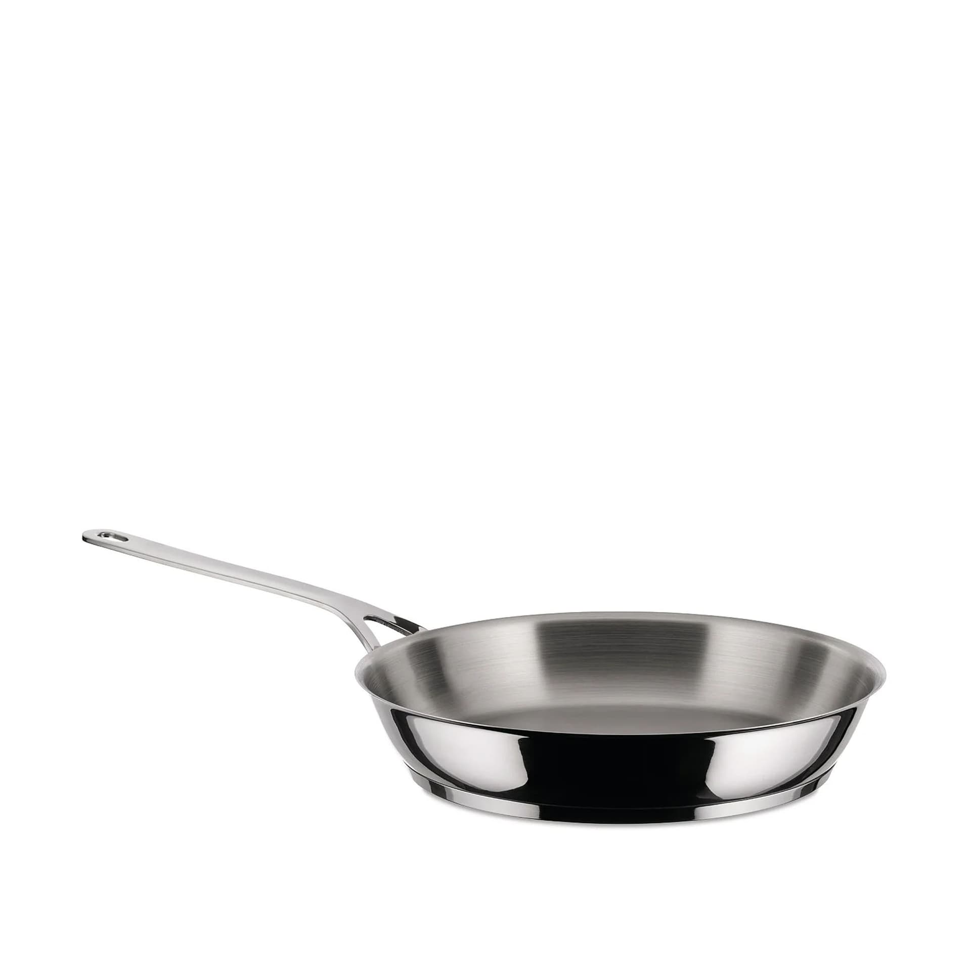 Alessi - Pots & Pans Frying pan - Ø 24 cm - Stekepanner - Jasper Morrison - Sølv